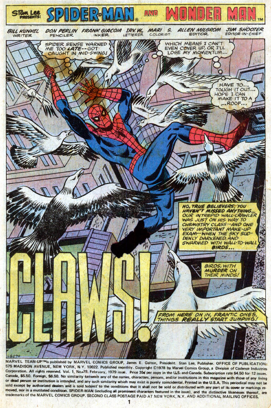 Read online Marvel Team-Up (1972) comic -  Issue #78 - 2