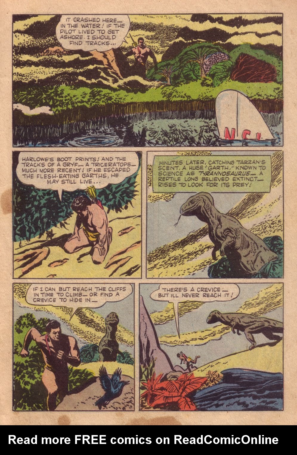 Read online Tarzan (1948) comic -  Issue #107 - 7