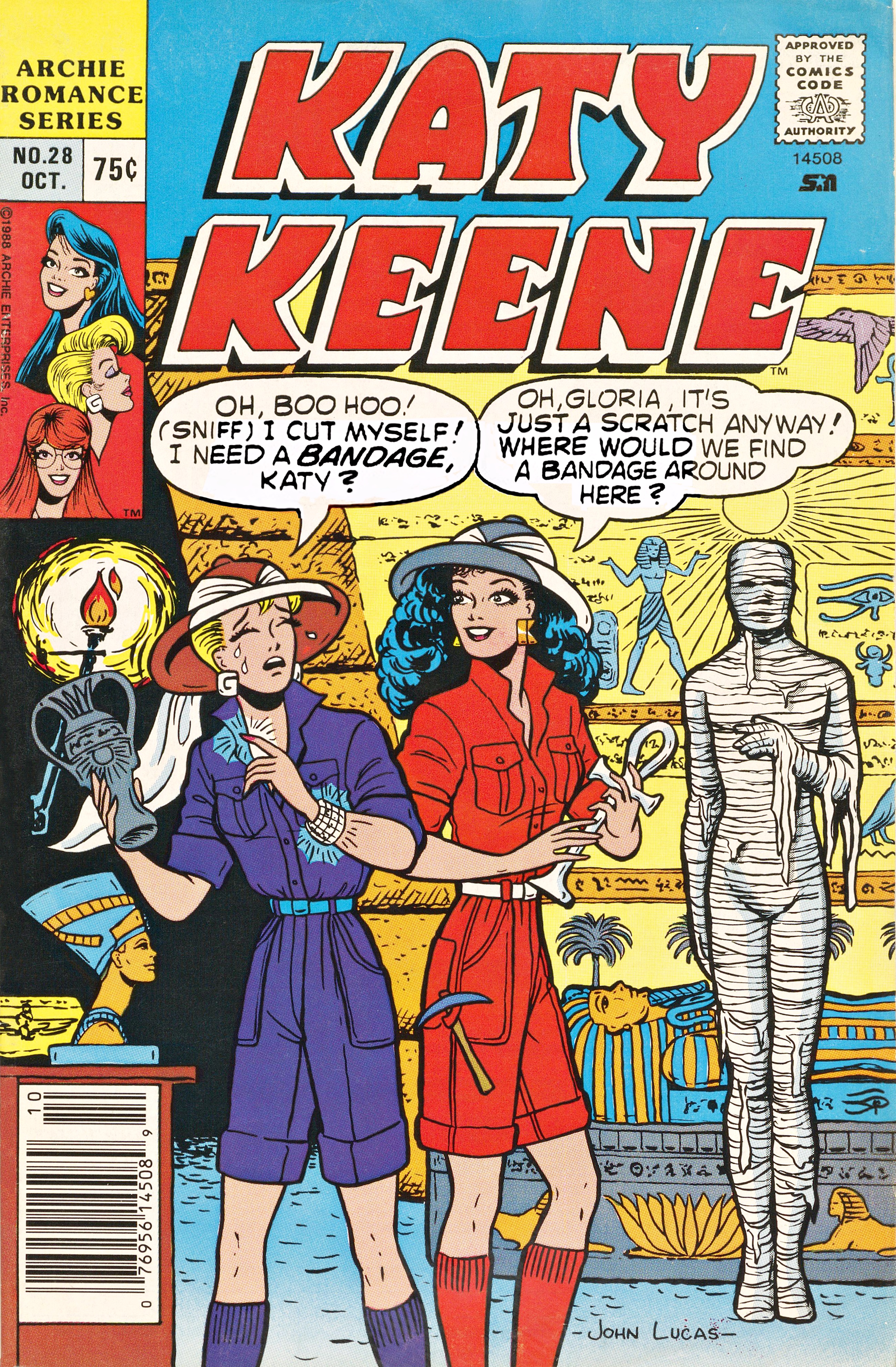 Read online Katy Keene (1983) comic -  Issue #28 - 1