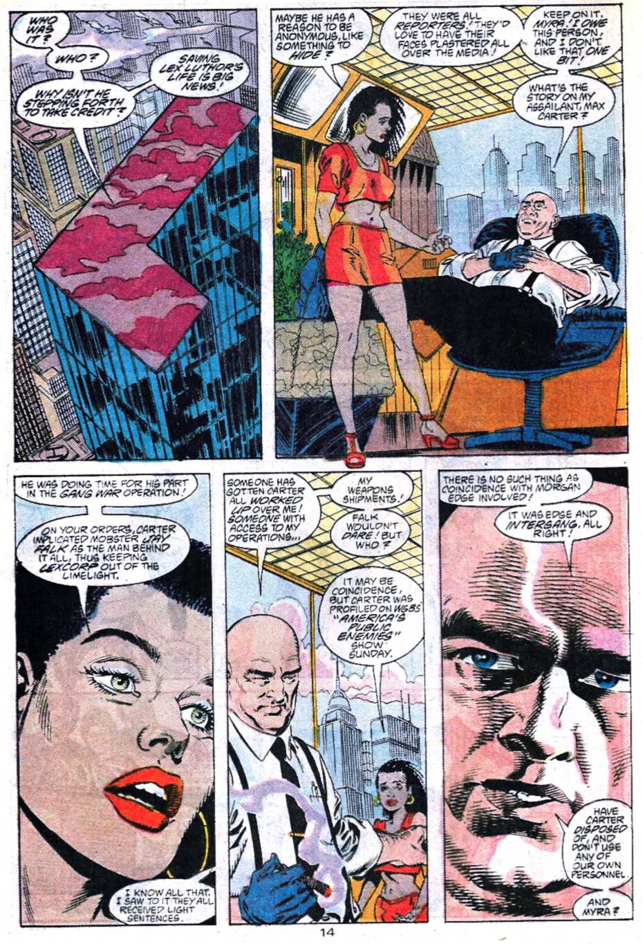 Read online Adventures of Superman (1987) comic -  Issue #447 - 14