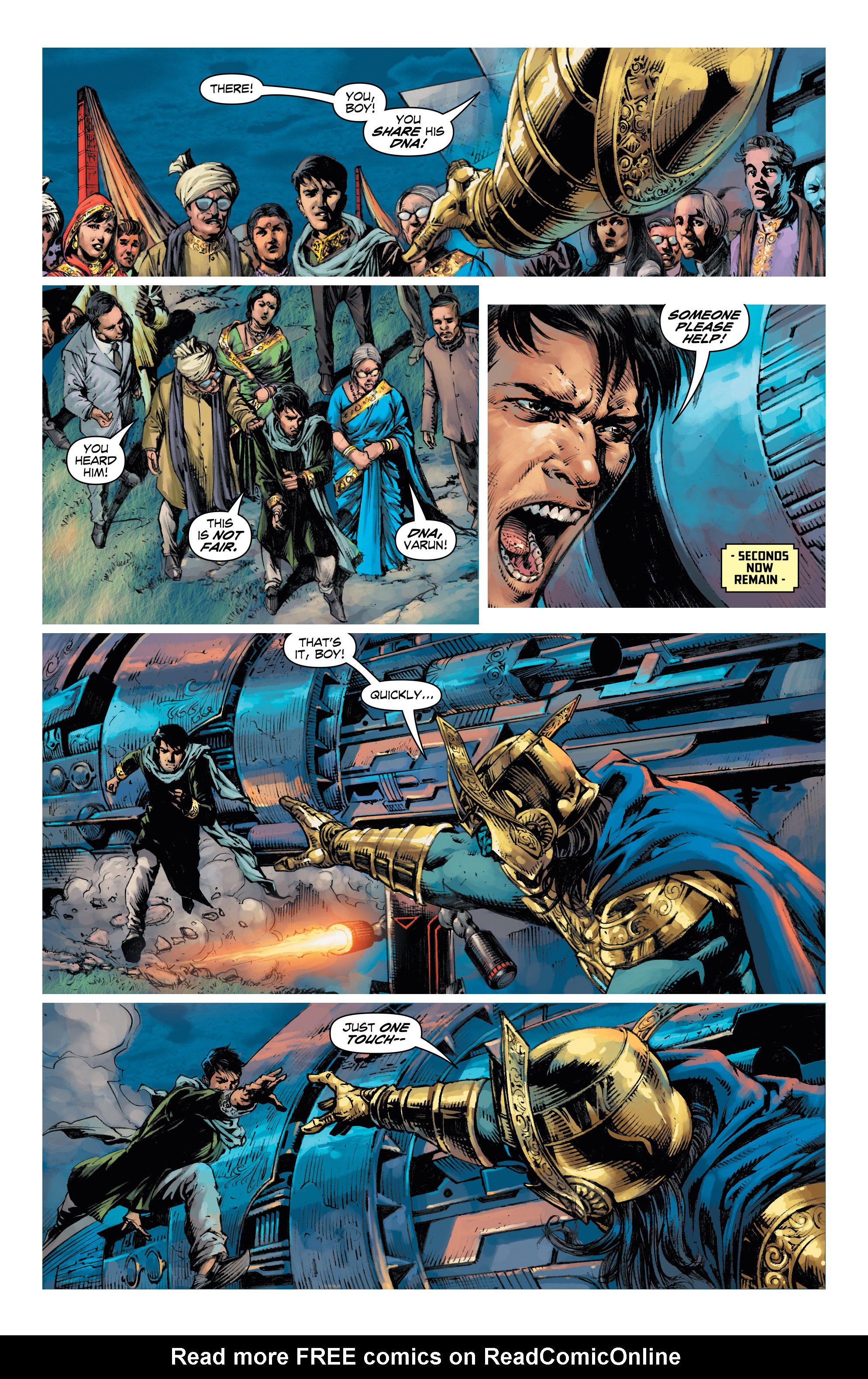 Read online Grant Morrison's Avatarex: Destroyer of Darkness comic -  Issue #2 - 17