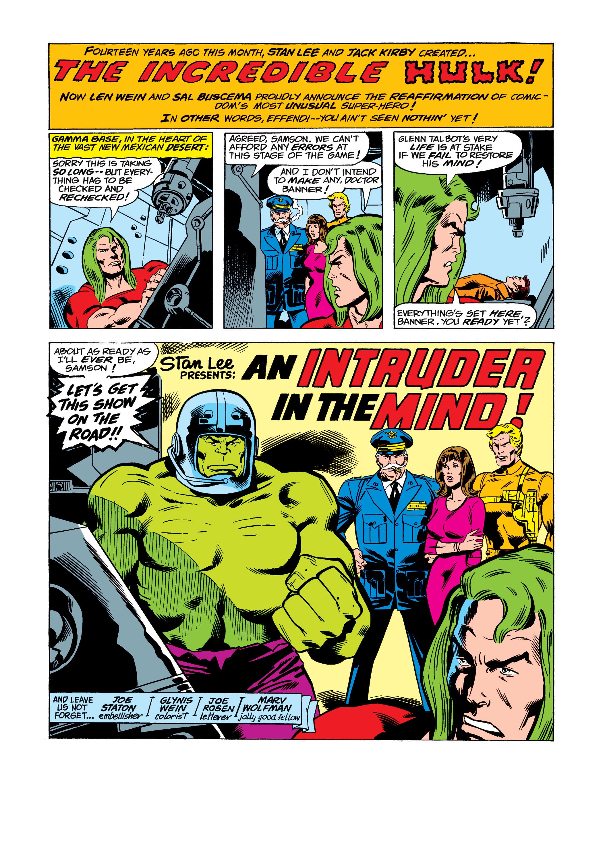 Marvel Masterworks: The Incredible Hulk issue TPB 12 (Part 2) - Page 1