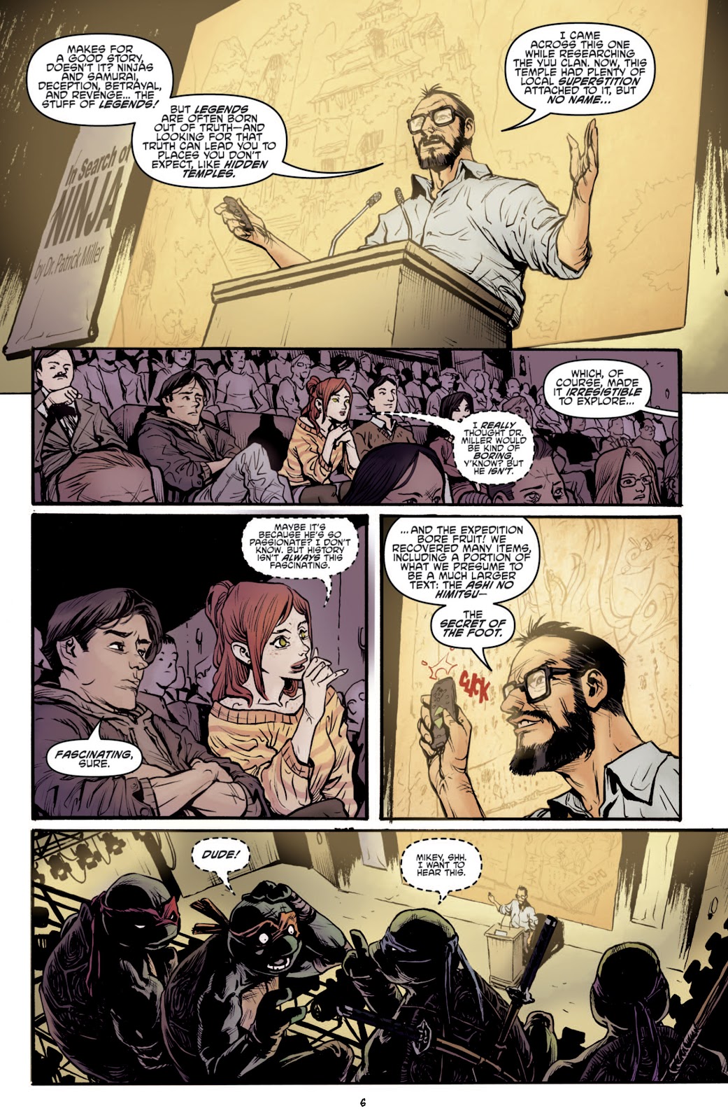 Teenage Mutant Ninja Turtles: The Secret History of the Foot Clan issue 1 - Page 8