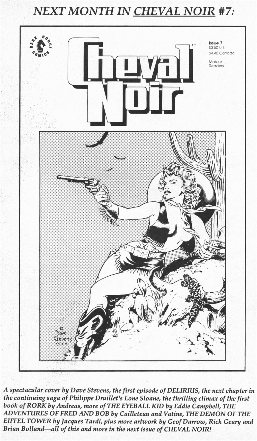 Read online Cheval Noir comic -  Issue #6 - 68