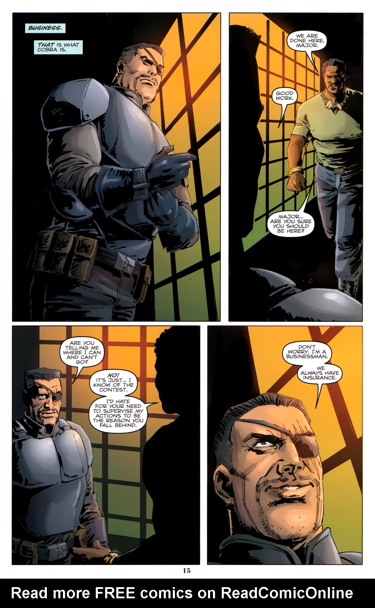 Read online G.I. Joe Cobra (2011) comic -  Issue #4 - 18