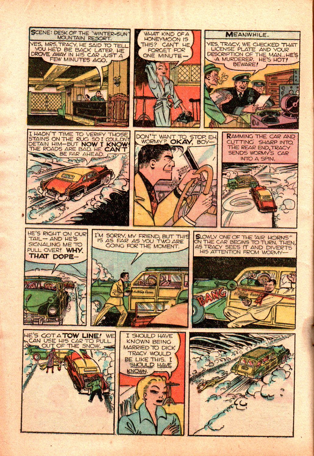 Read online Dick Tracy comic -  Issue #64 - 12