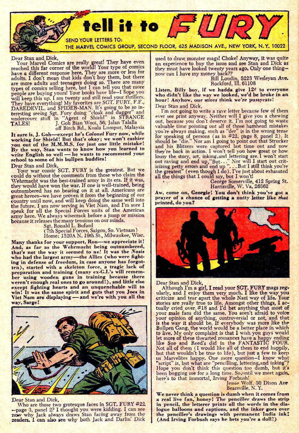 Read online Sgt. Fury comic -  Issue #26 - 32