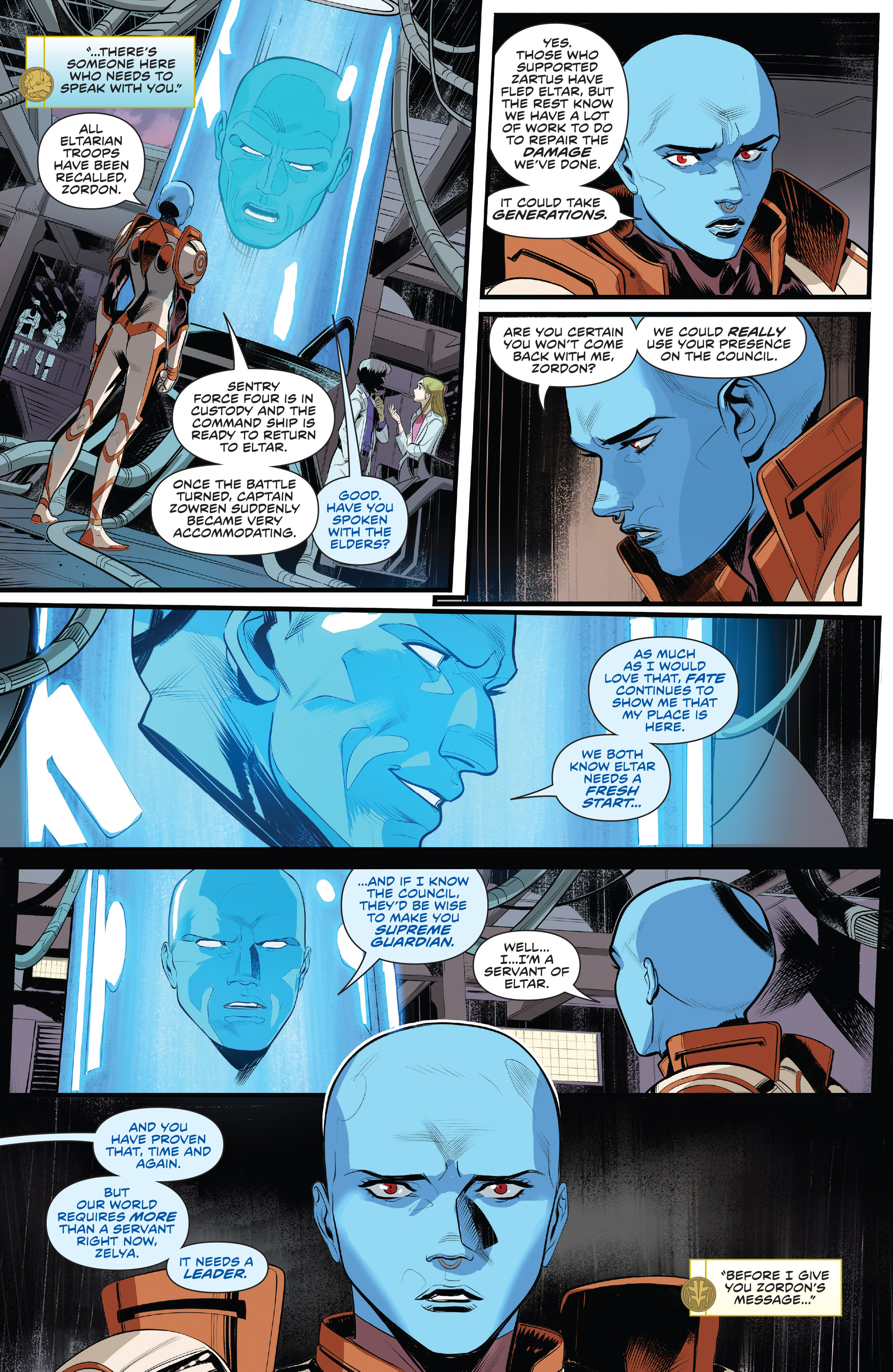 Read online Power Rangers comic -  Issue #16 - 17