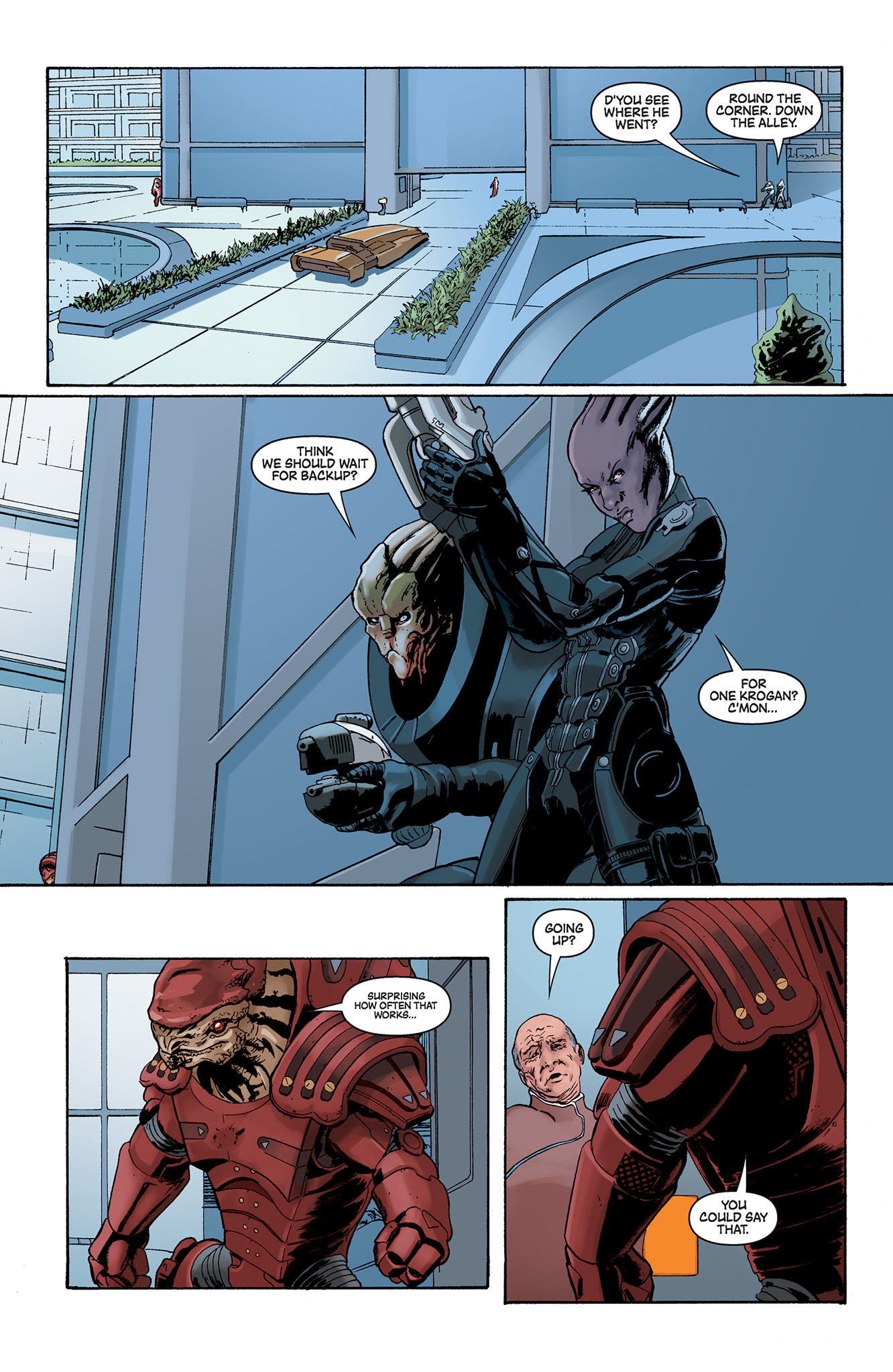 Read online Mass Effect: Foundation comic -  Issue #2 - 21