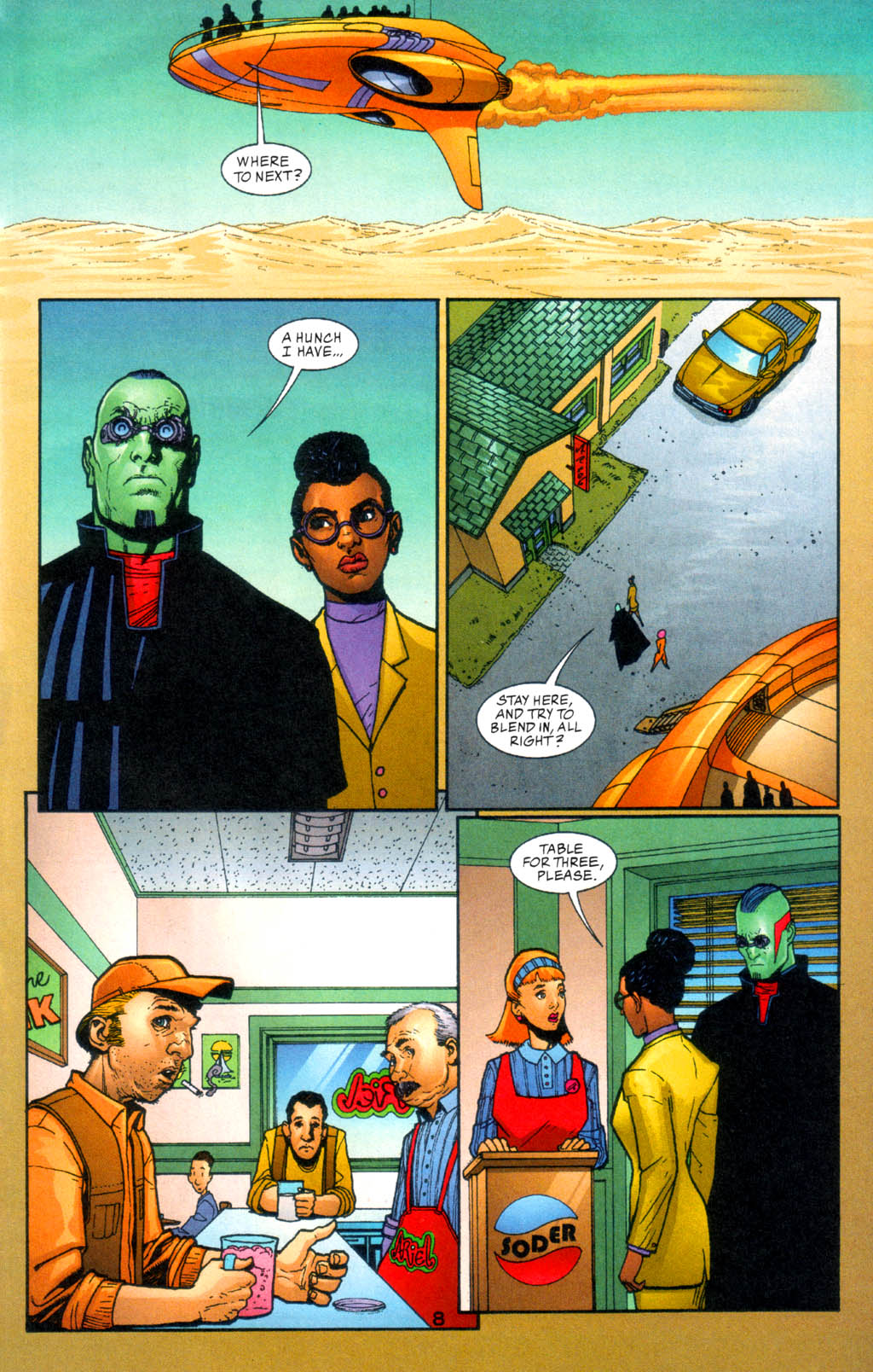 Read online Haven: The Broken City comic -  Issue #6 - 9