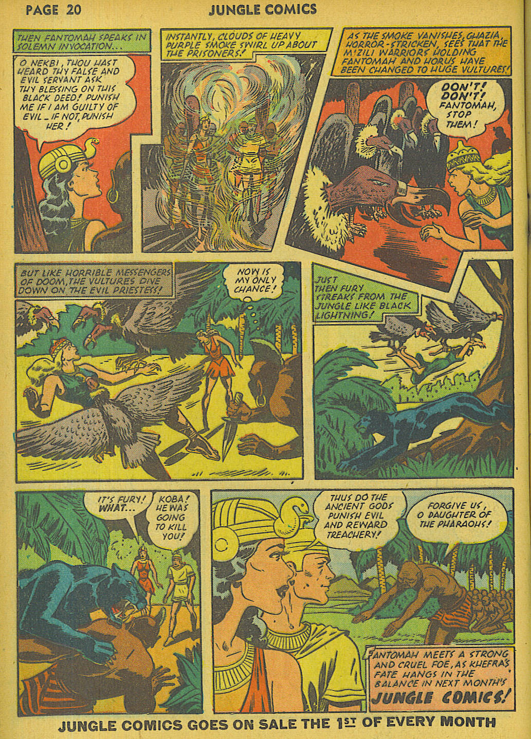 Read online Jungle Comics comic -  Issue #30 - 24