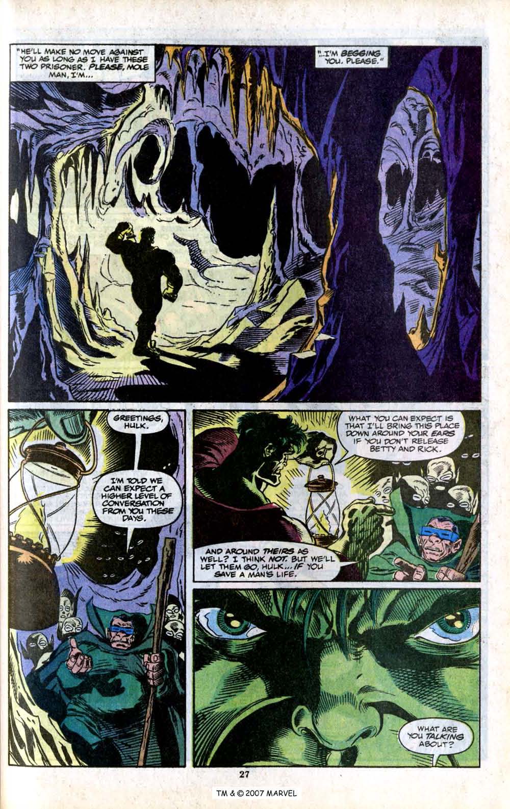 Read online The Incredible Hulk (1968) comic -  Issue # _Annual 1991 - 29
