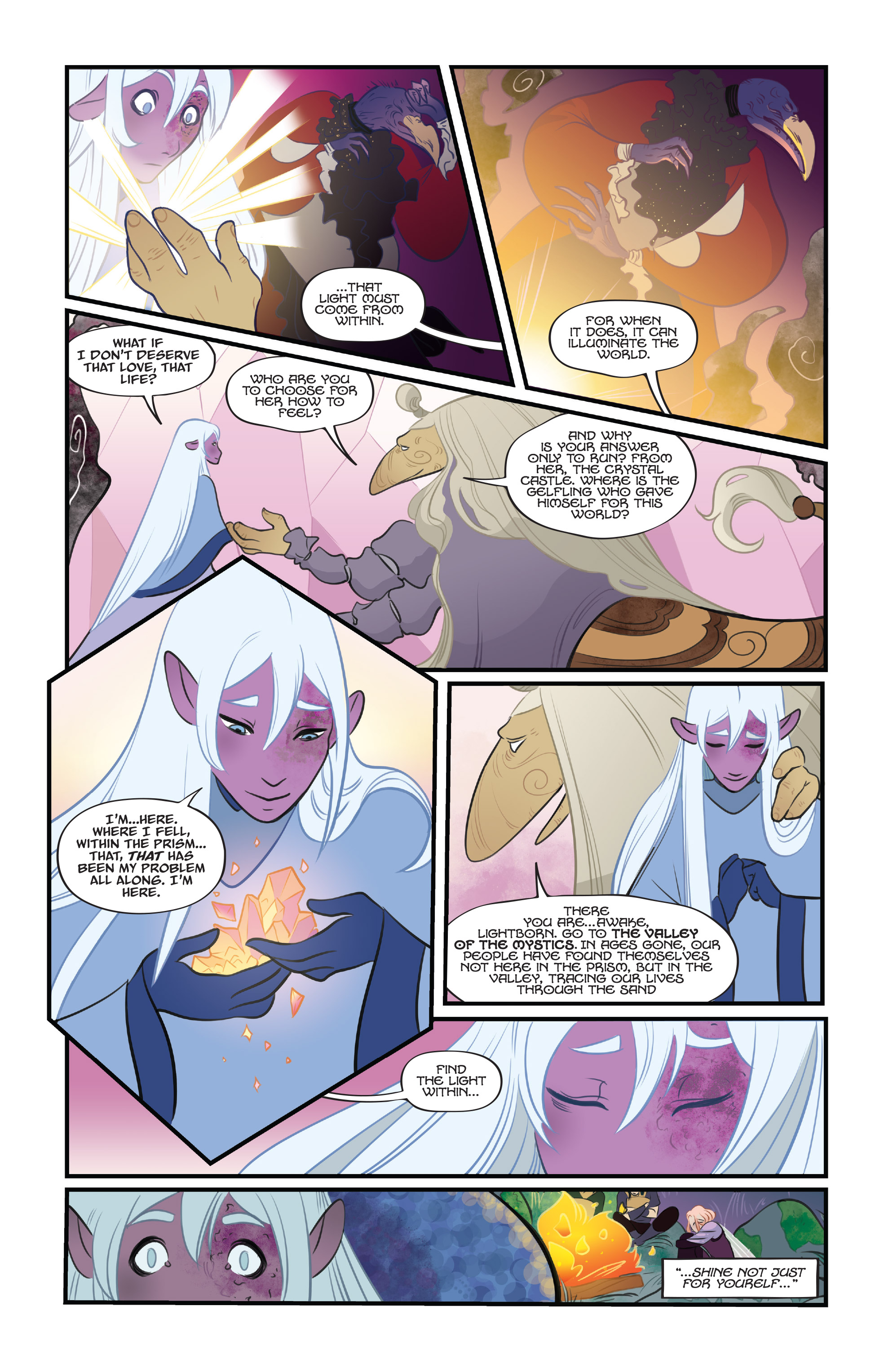 Read online Jim Henson's Beneath the Dark Crystal comic -  Issue #7 - 12