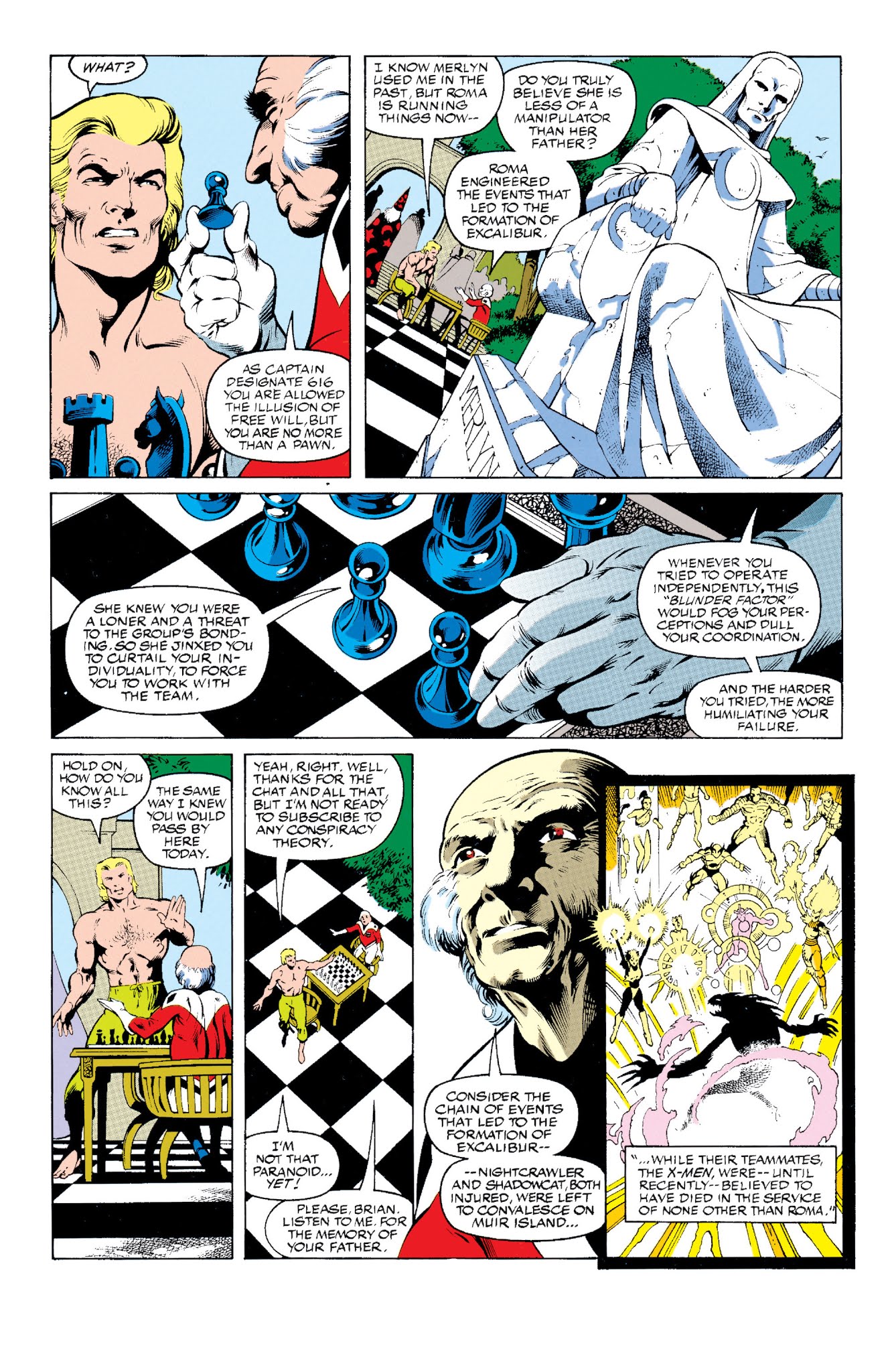 Read online Excalibur Visionaries: Alan Davis comic -  Issue # TPB 1 (Part 2) - 23