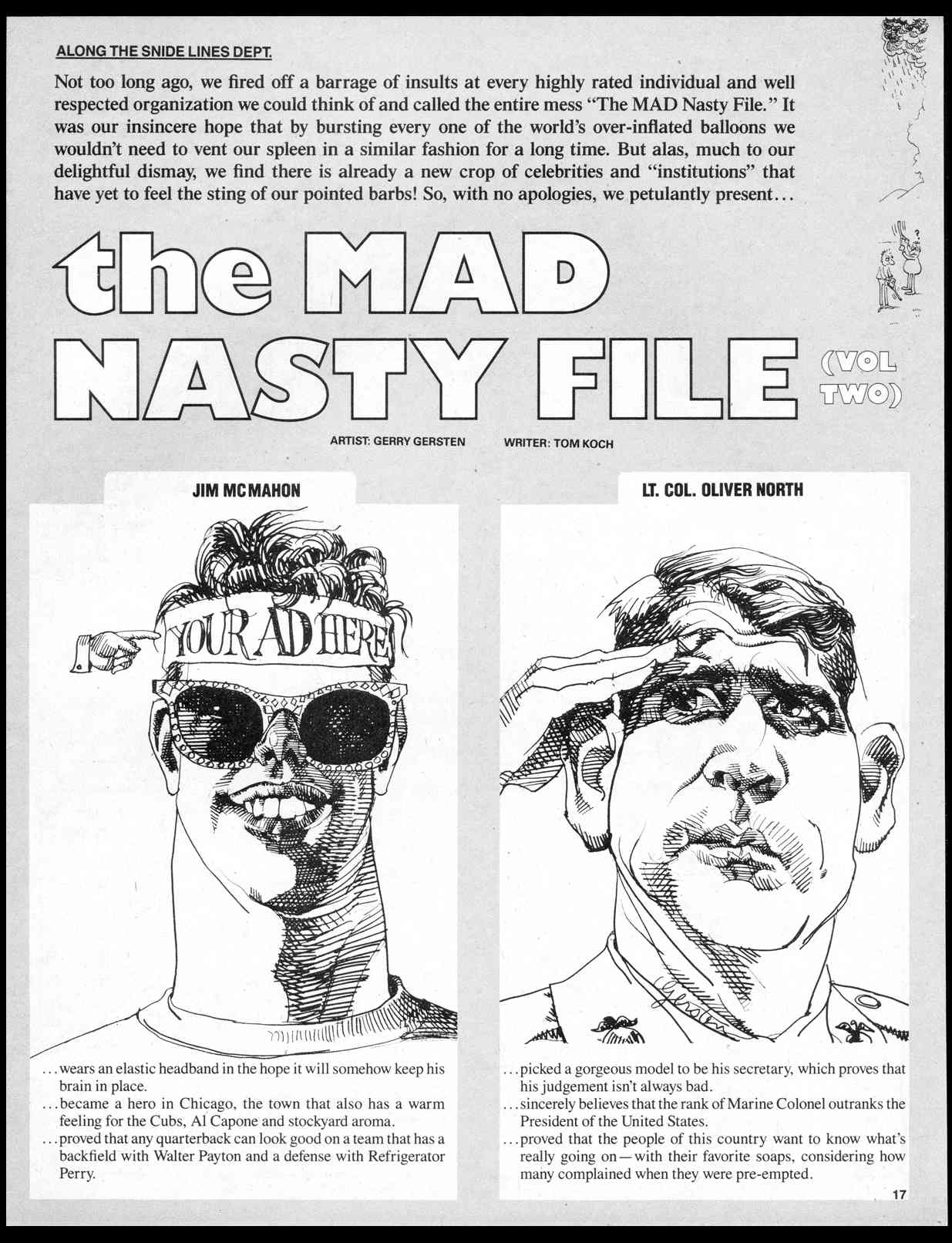 Read online MAD comic -  Issue #278 - 19