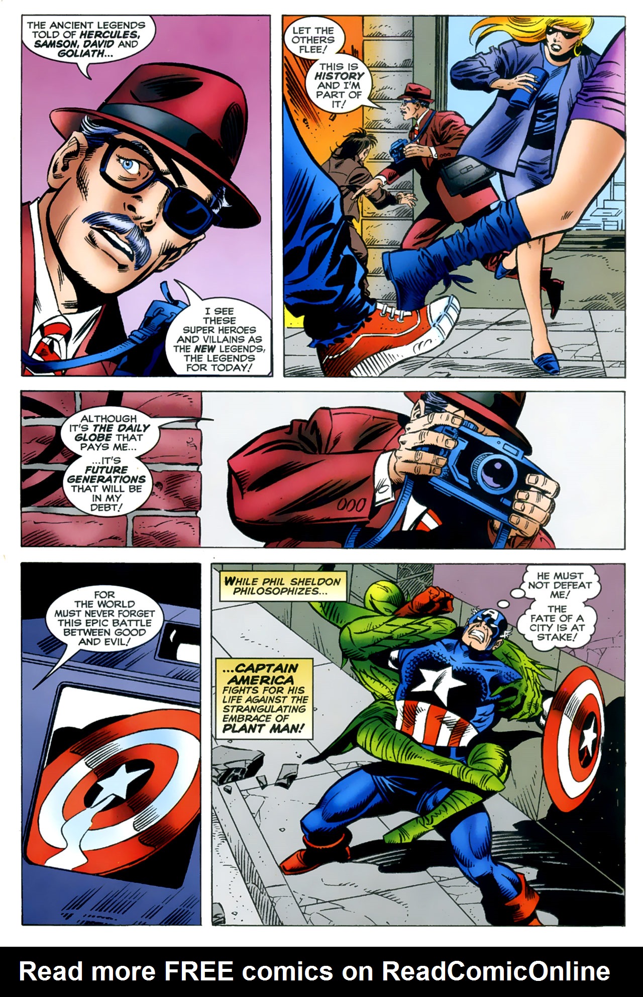 Read online Marvel: Heroes & Legends (1996) comic -  Issue # Full - 7
