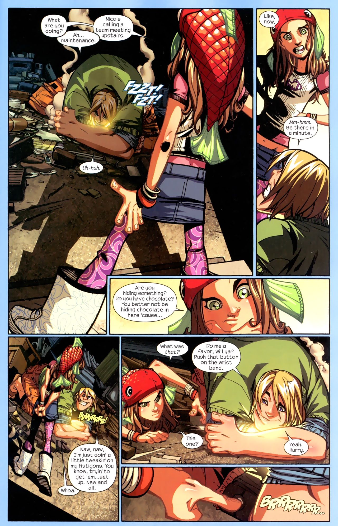 Read online Runaways (2008) comic -  Issue #3 - 4