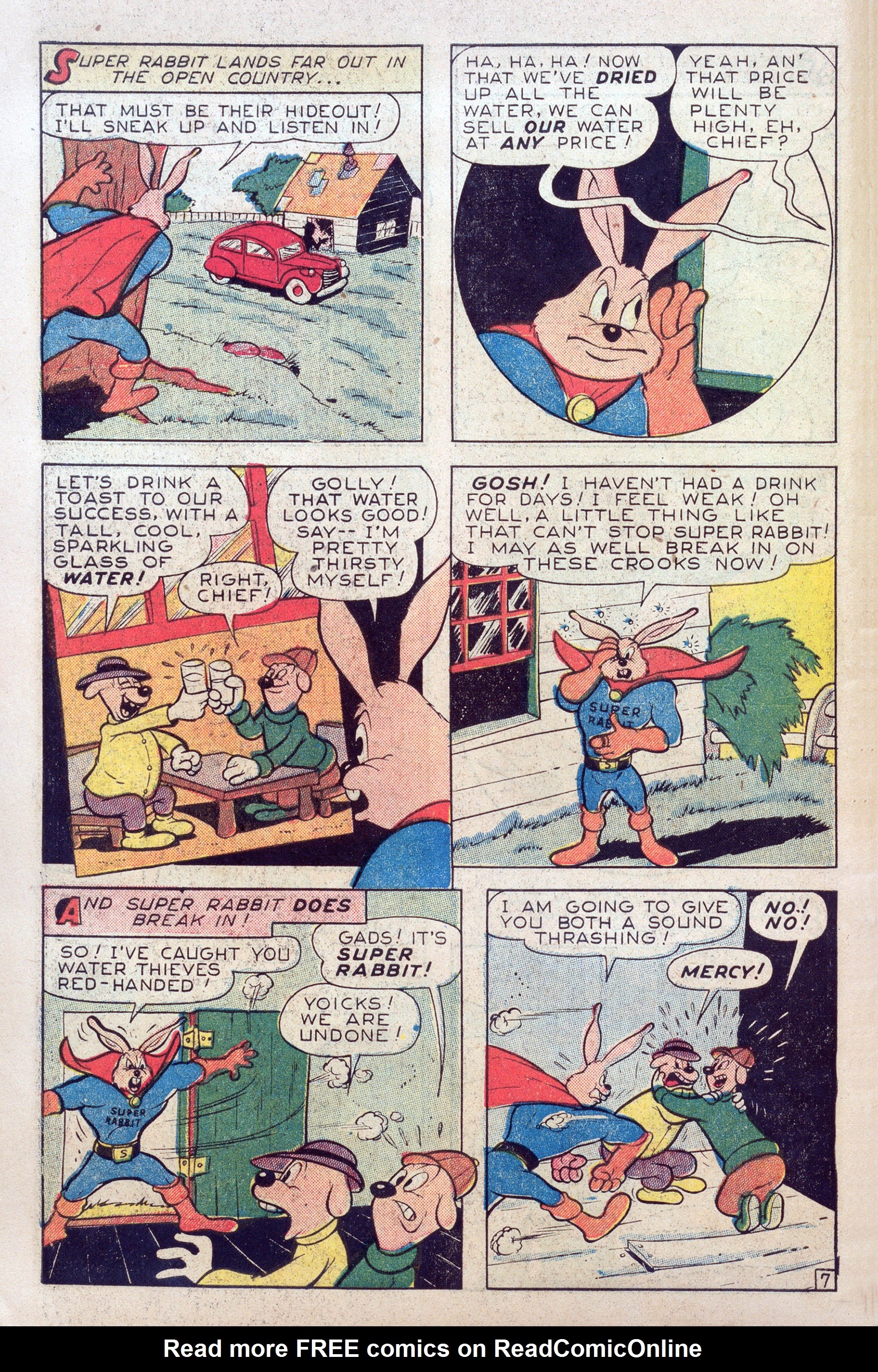 Read online Super Rabbit comic -  Issue #14 - 28