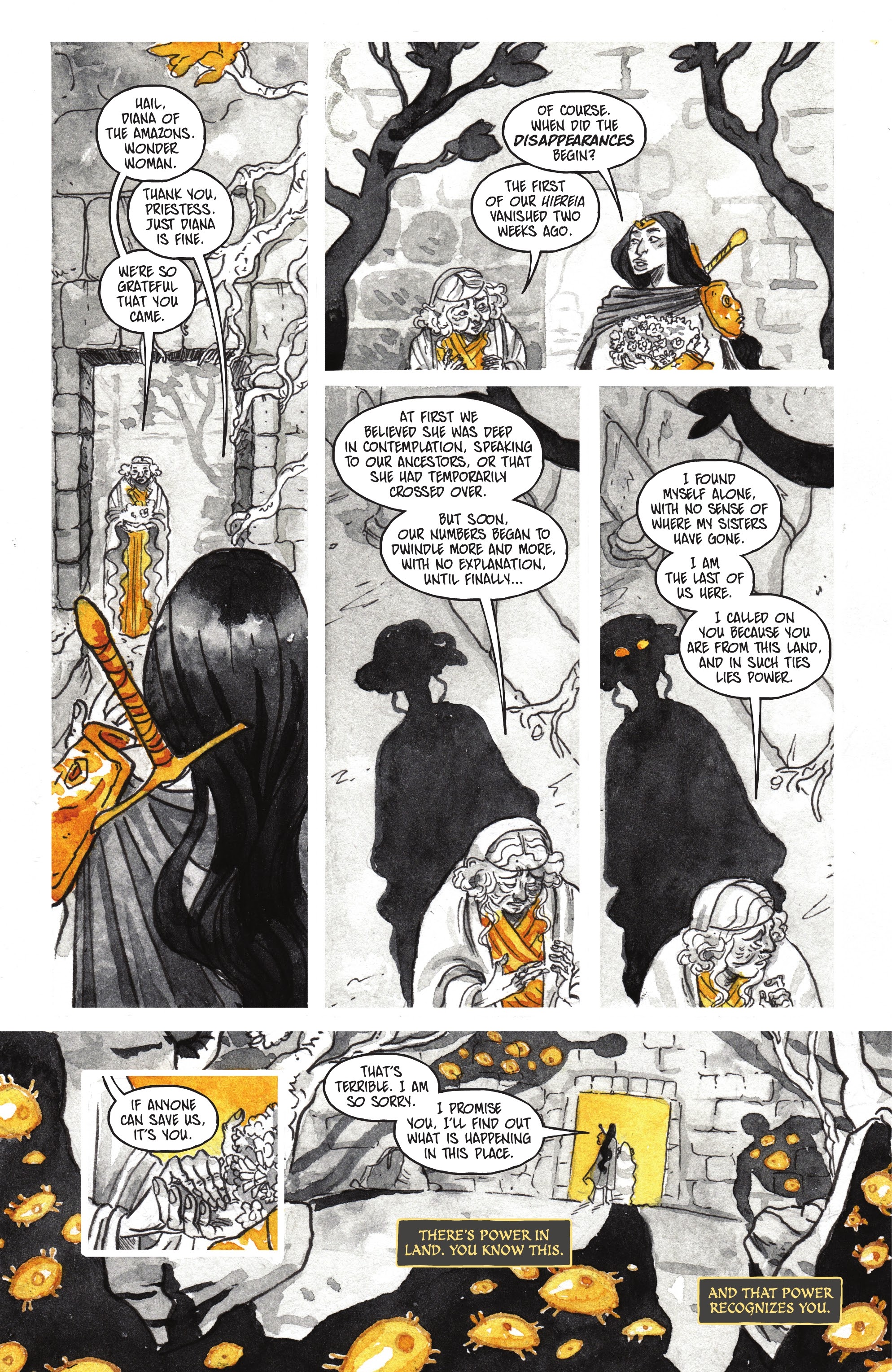 Read online Wonder Woman Black & Gold comic -  Issue #1 - 13