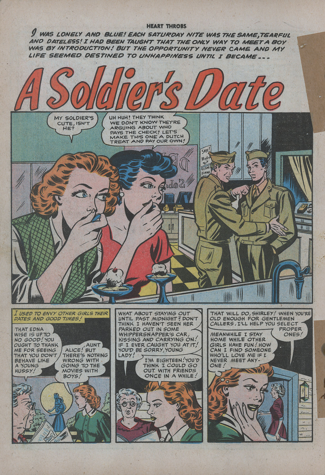 Read online Heart Throbs comic -  Issue #42 - 18