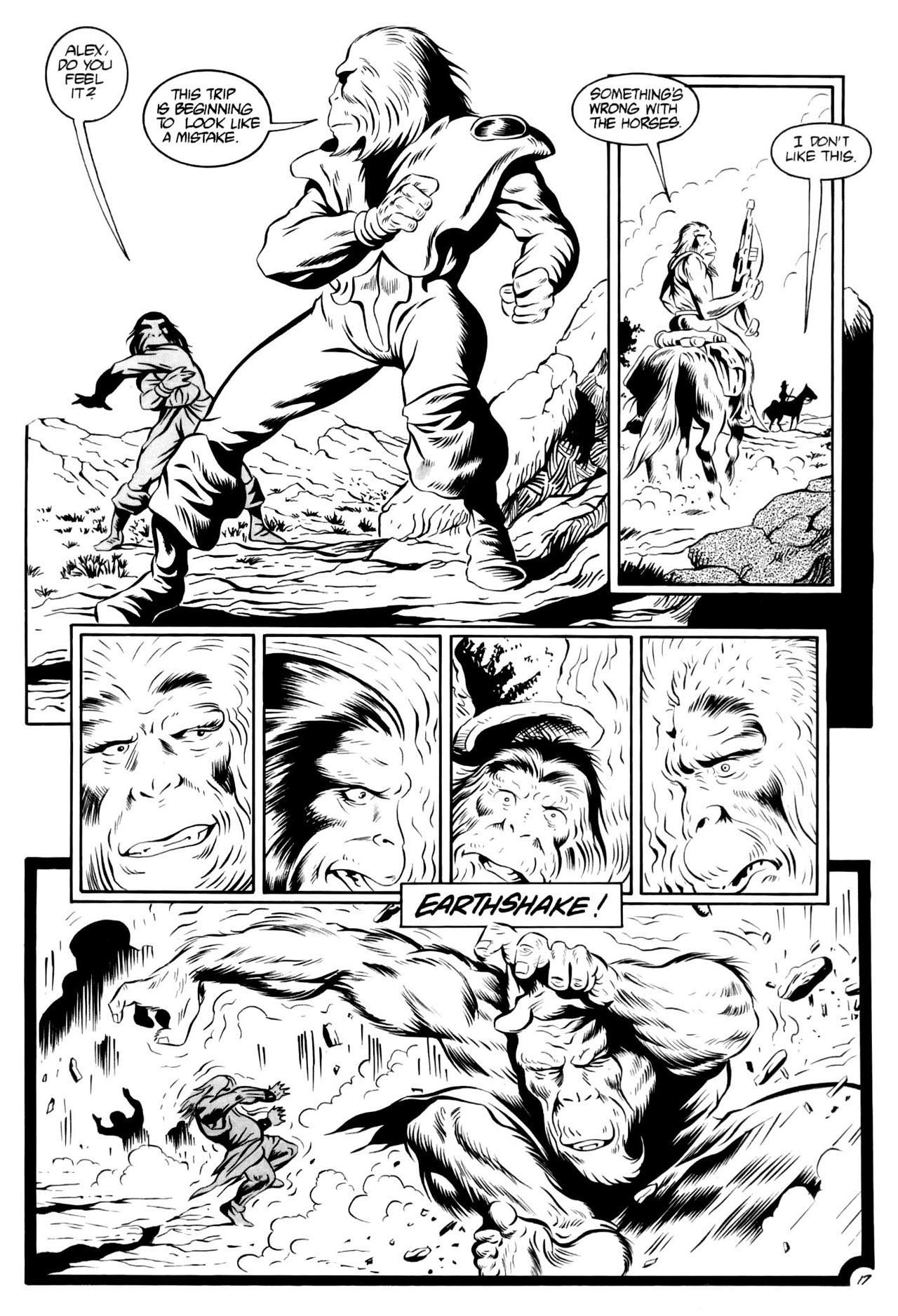 Read online Planet of the Apes (1990) comic -  Issue #7 - 19