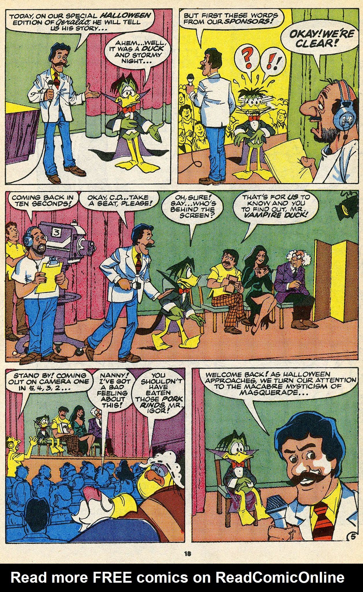 Read online Count Duckula comic -  Issue #8 - 19