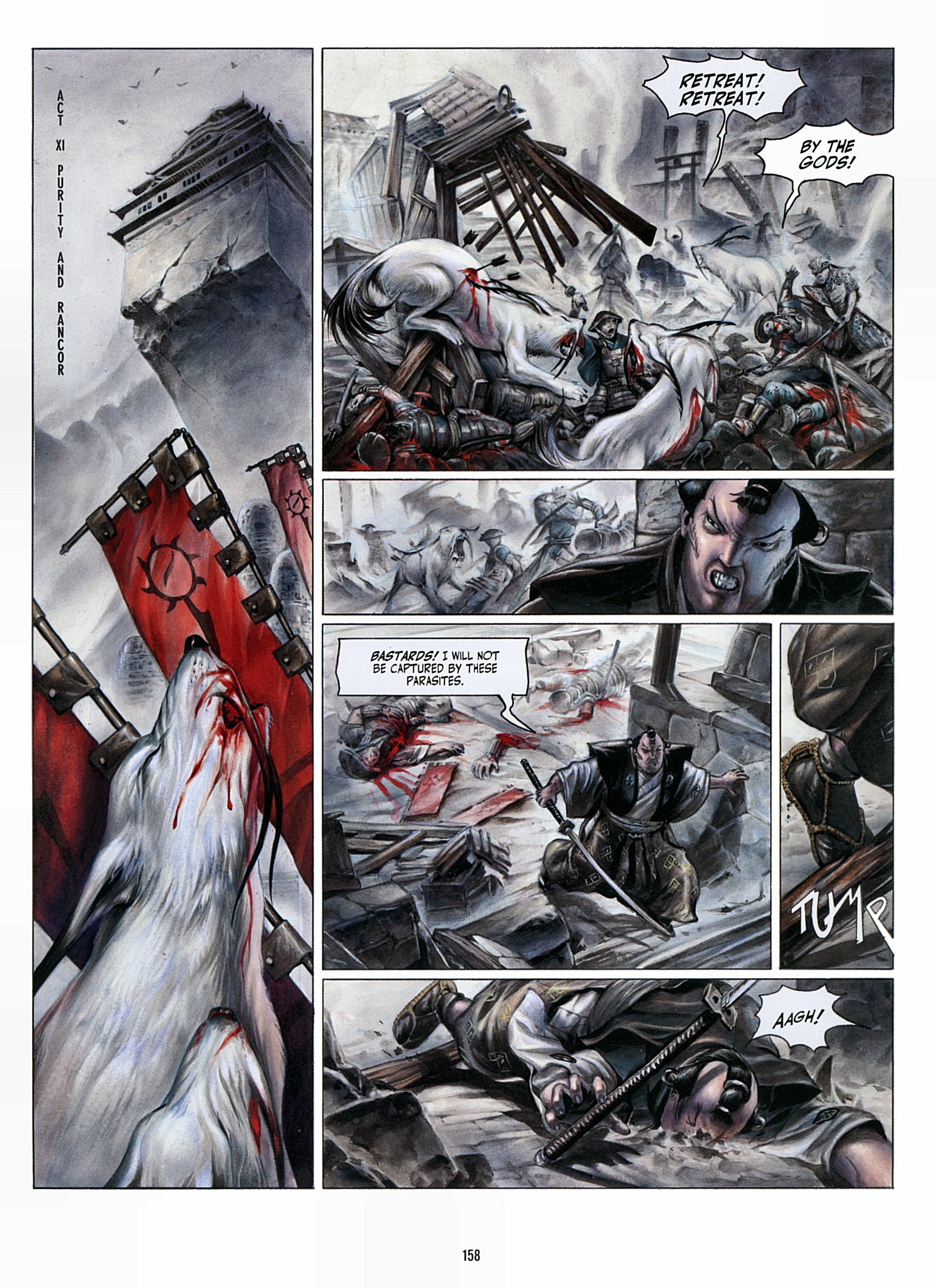 Read online Legend of the Scarlet Blades comic -  Issue # TPB - 159