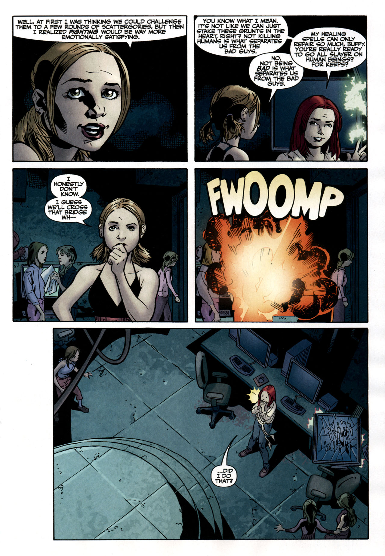 Read online Buffy the Vampire Slayer Season Eight comic -  Issue #8 - 12