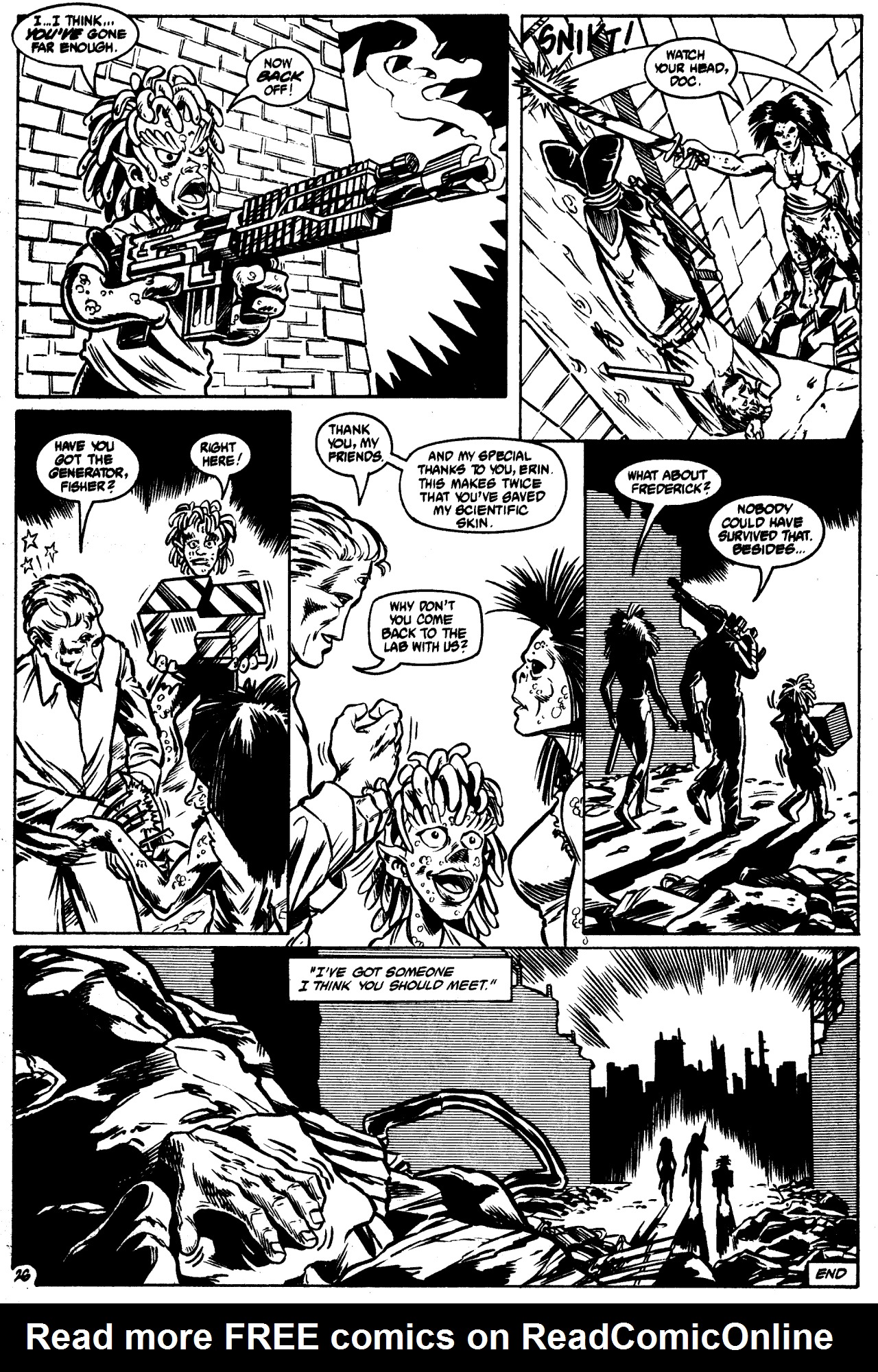 Read online Solo Ex-Mutants comic -  Issue #4 - 28