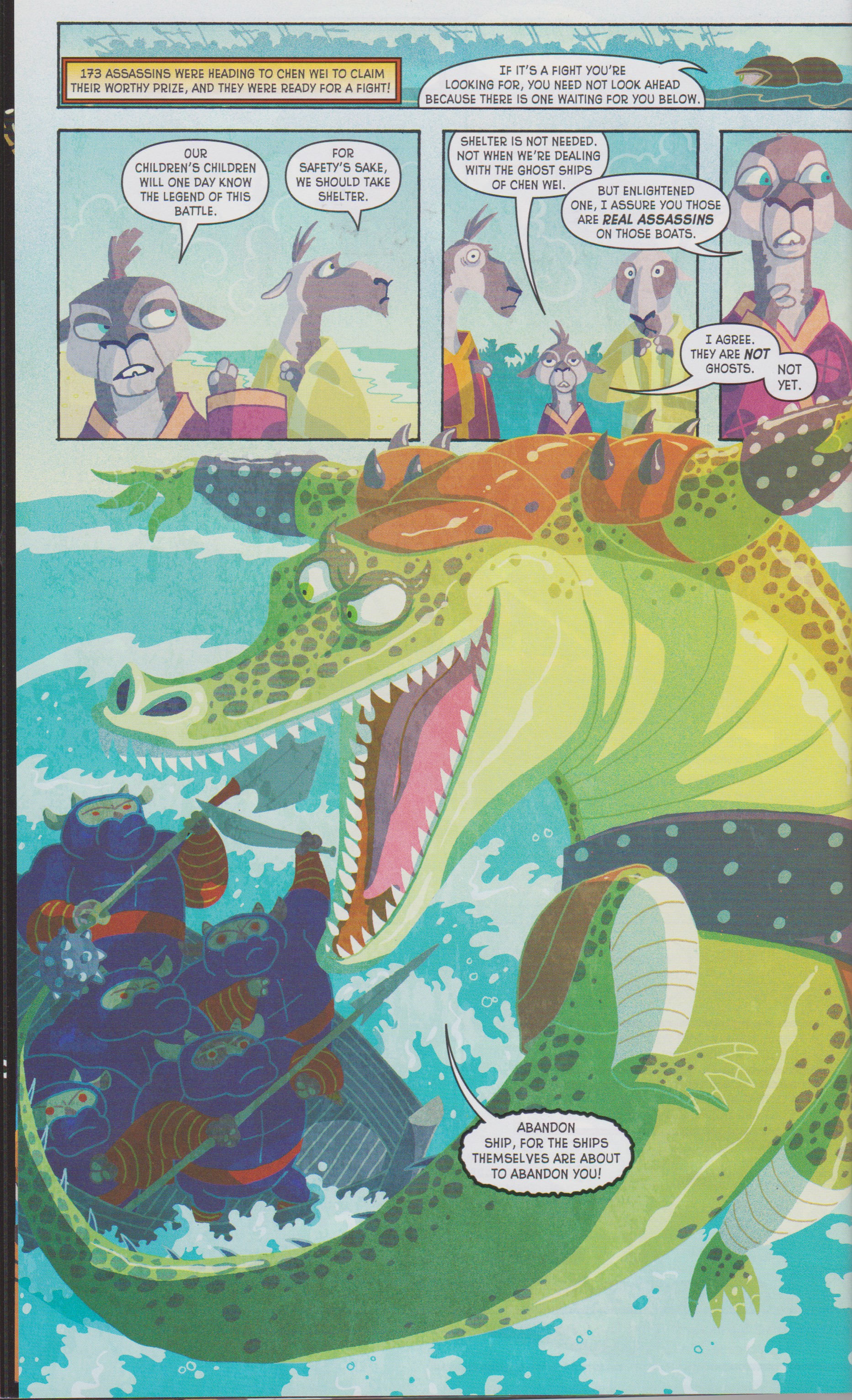 Read online Kung Fu Panda Everyone is Kung Fu Fighting comic -  Issue # TPB (Part 1) - 25