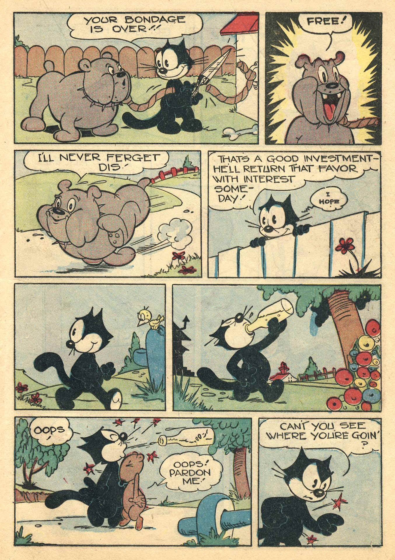 Read online Felix the Cat (1948) comic -  Issue #2 - 31