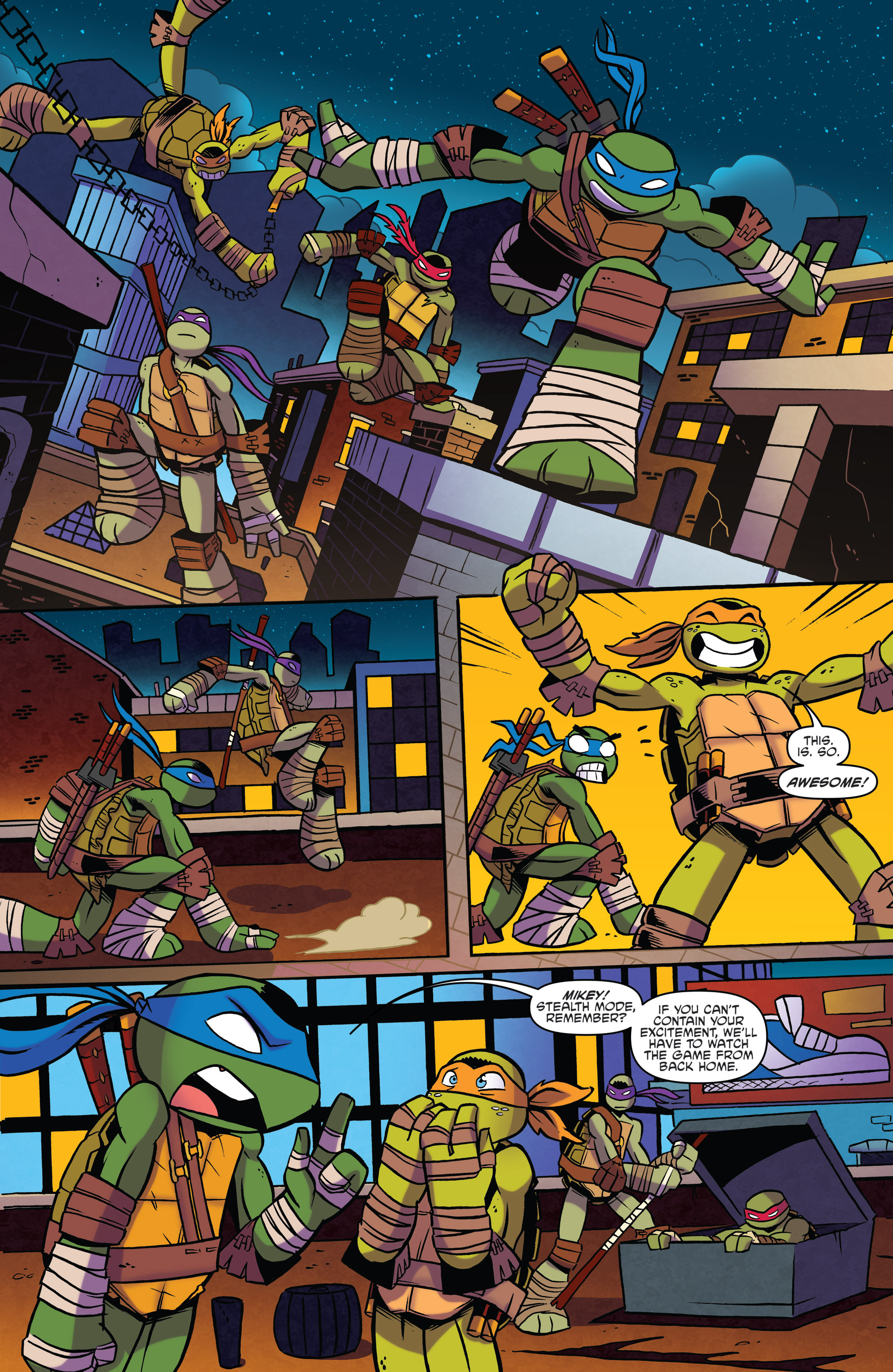 Read online Teenage Mutant Ninja Turtles Amazing Adventures comic -  Issue # _Special - Carmelo Anthony - 7