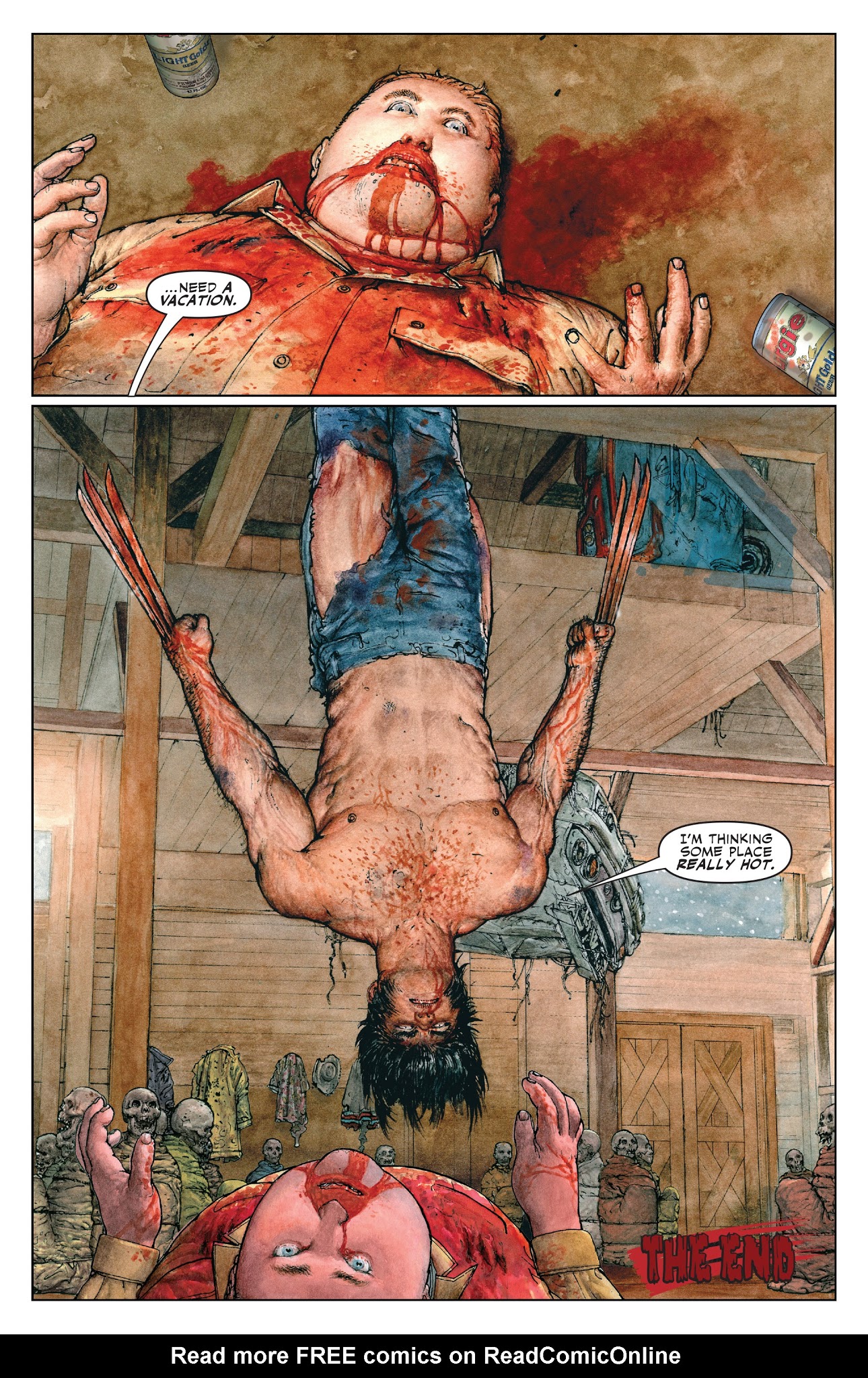 Read online Wolverine: Flies to a Spider comic -  Issue # TPB - 62