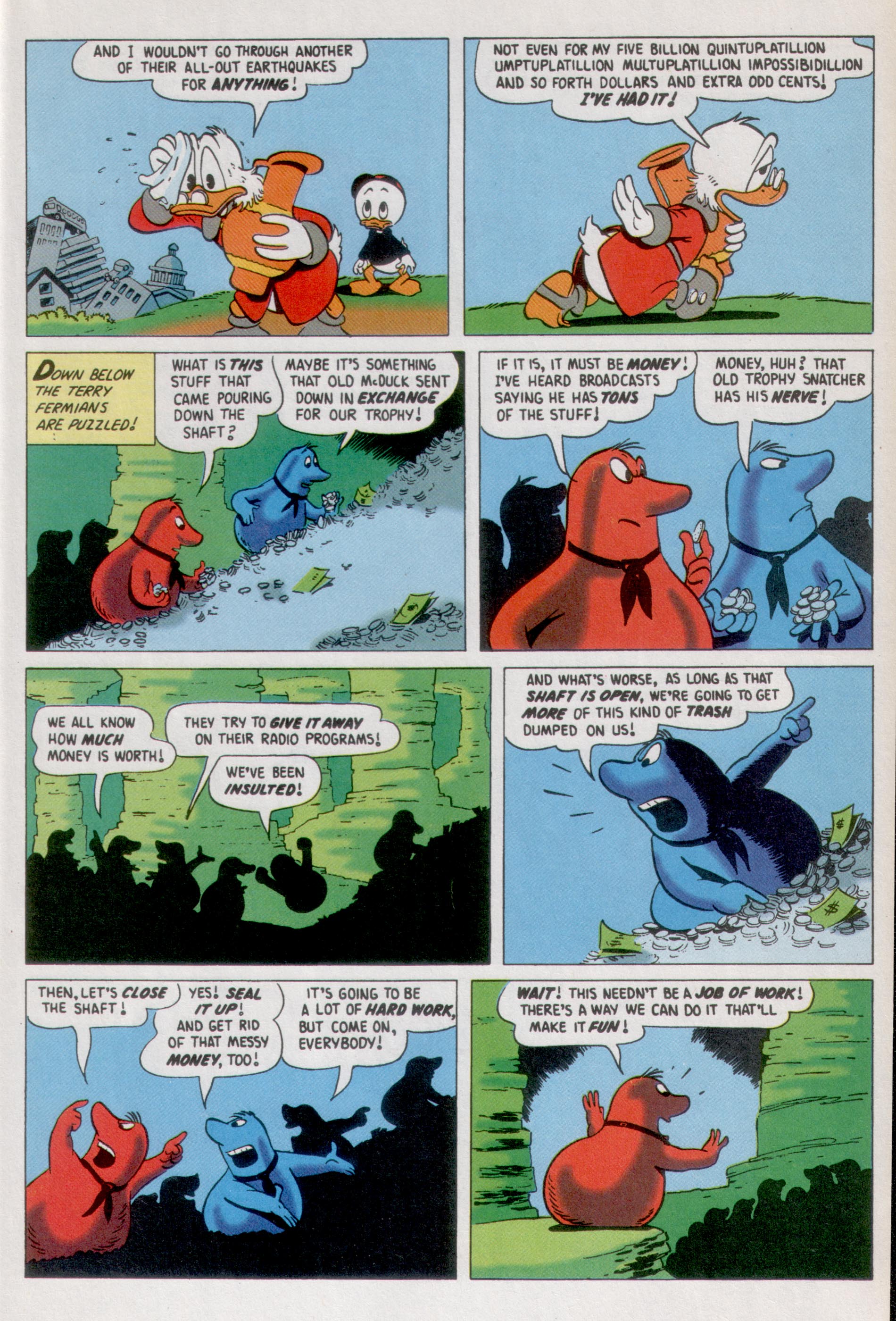 Read online Walt Disney's Uncle Scrooge Adventures comic -  Issue #28 - 29