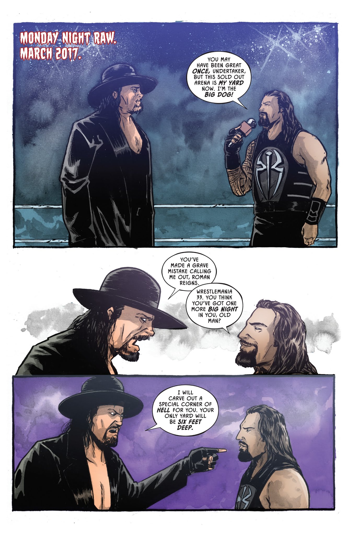 Read online WWE: Undertaker comic -  Issue # TPB - 100