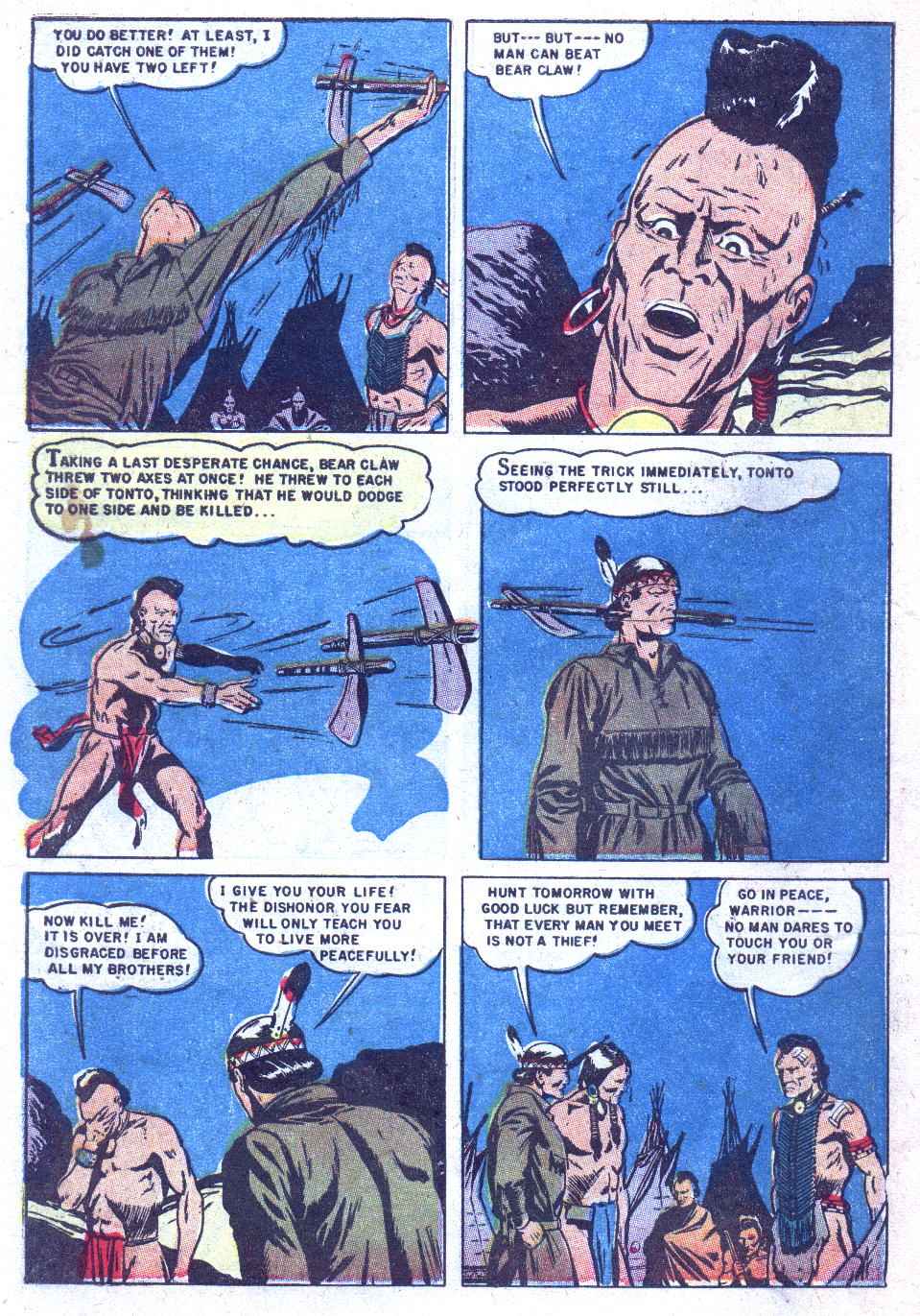 Read online Lone Ranger's Companion Tonto comic -  Issue #2 - 34