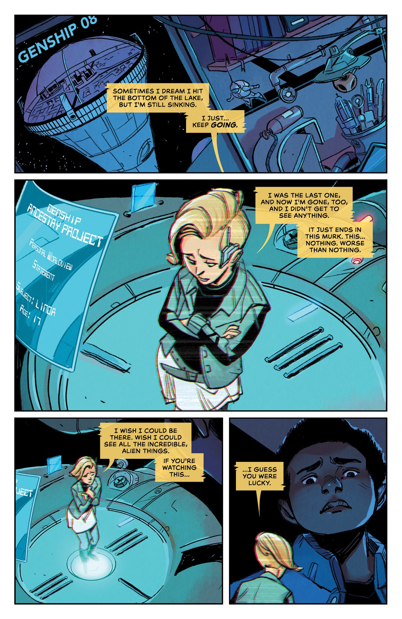 Read online Outpost Zero comic -  Issue #1 - 3