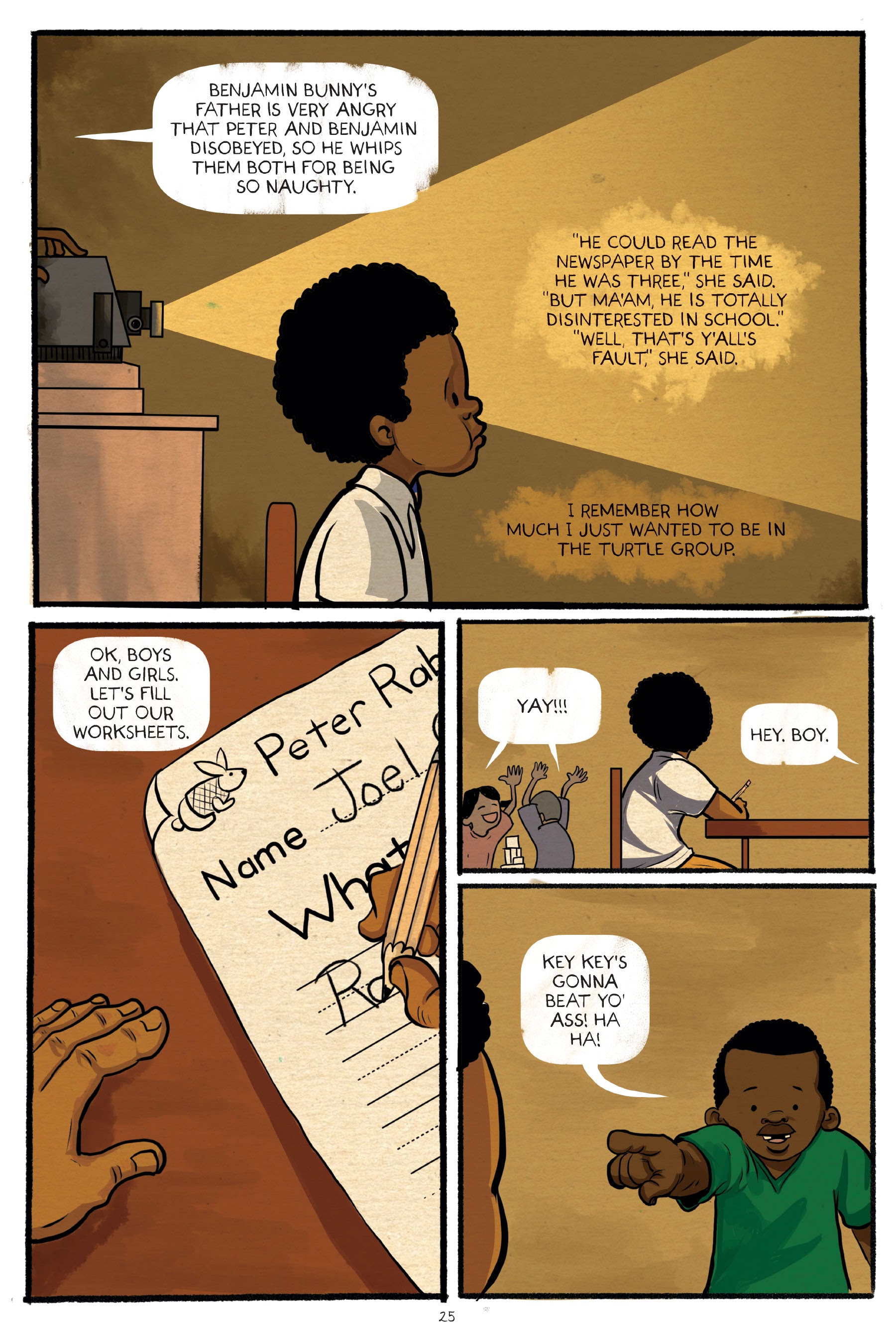 Read online Fights: One Boy's Triumph Over Violence comic -  Issue # TPB (Part 1) - 25