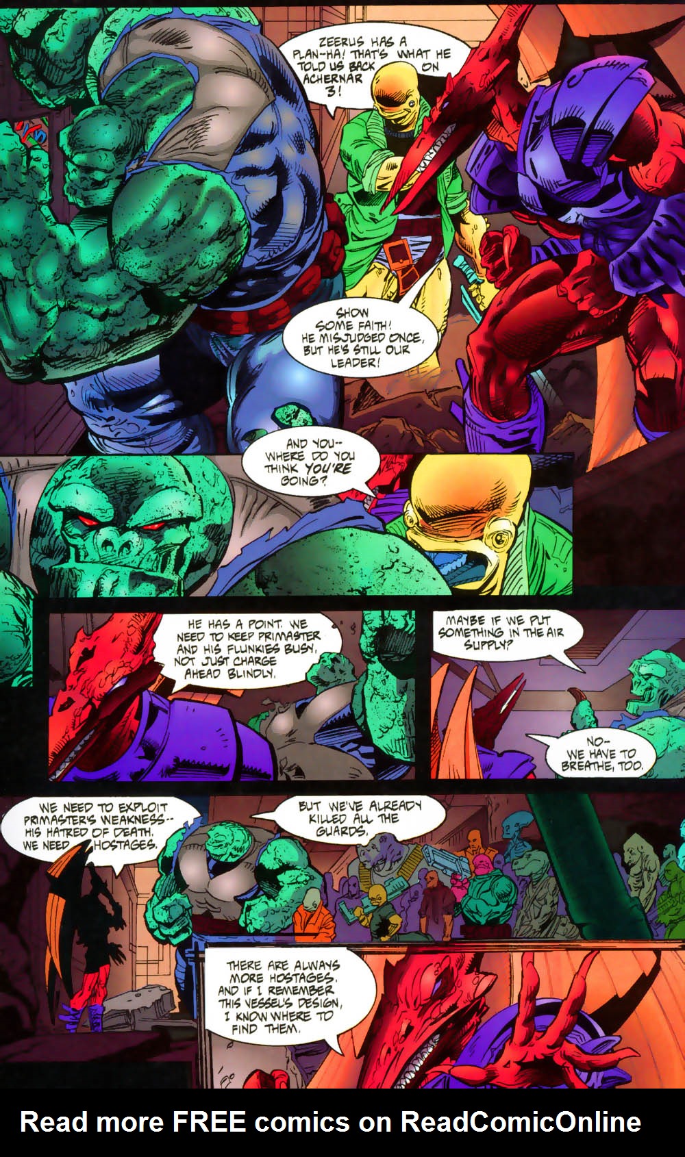 Read online Leonard Nimoy's Primortals (1995) comic -  Issue #1 - 11