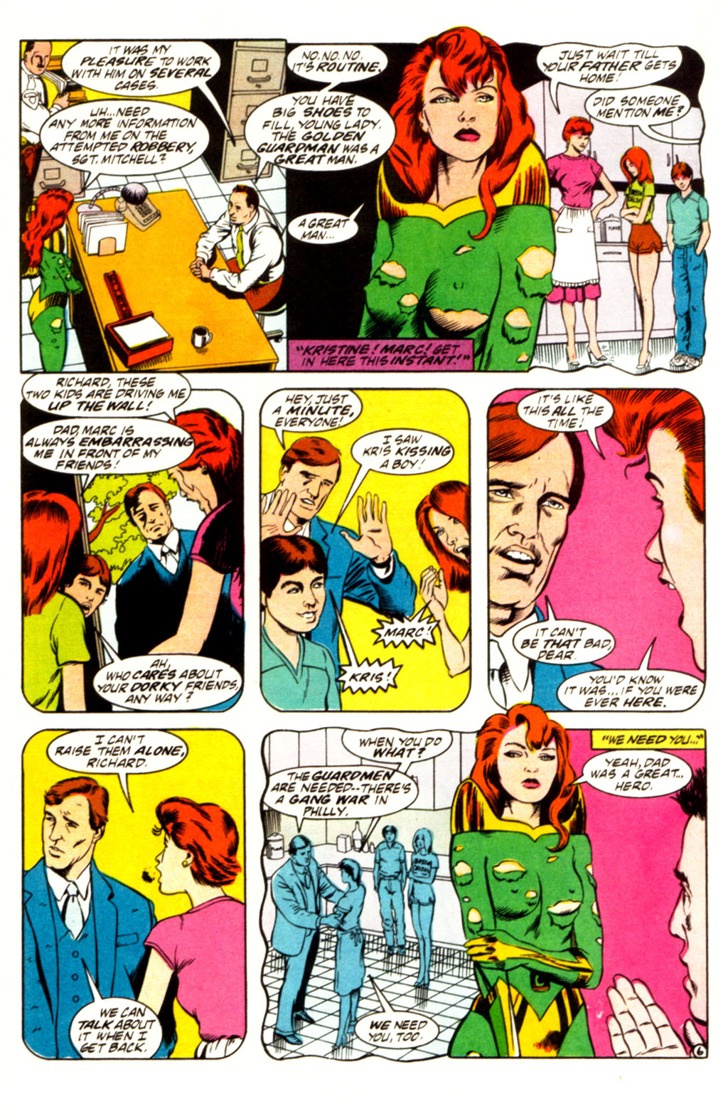 Read online Hero Alliance (1989) comic -  Issue #11 - 8