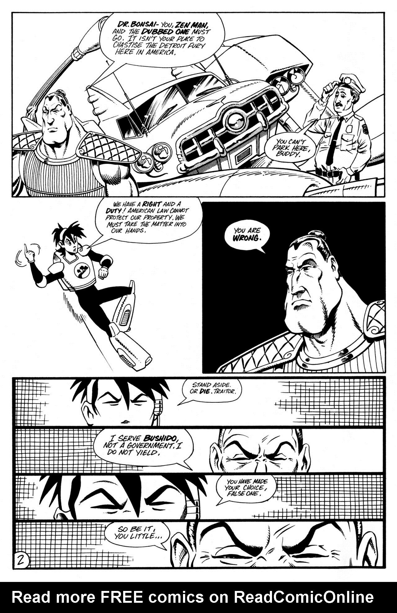 Read online Paul the Samurai (1992) comic -  Issue #2 - 4