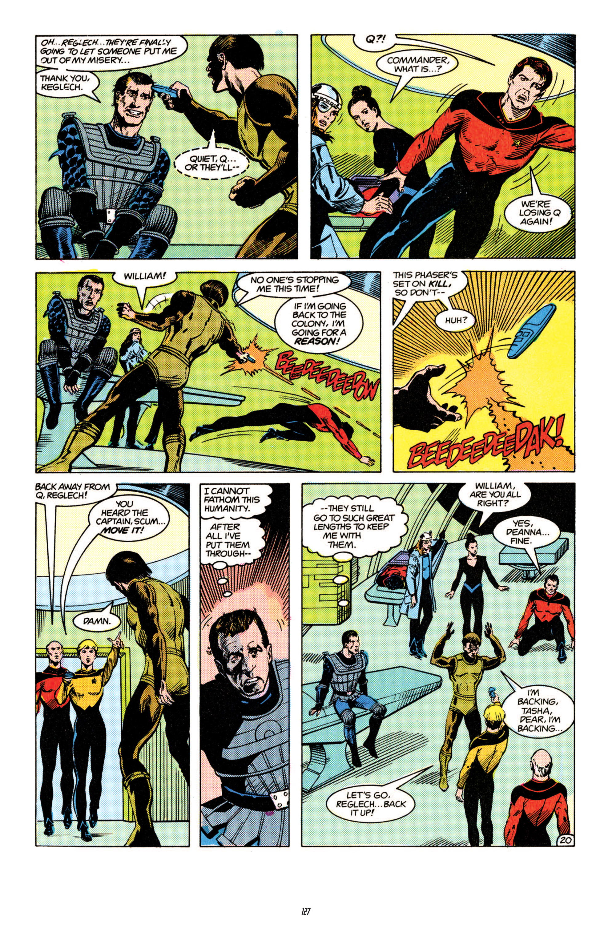 Read online Star Trek Classics comic -  Issue #4 - 126