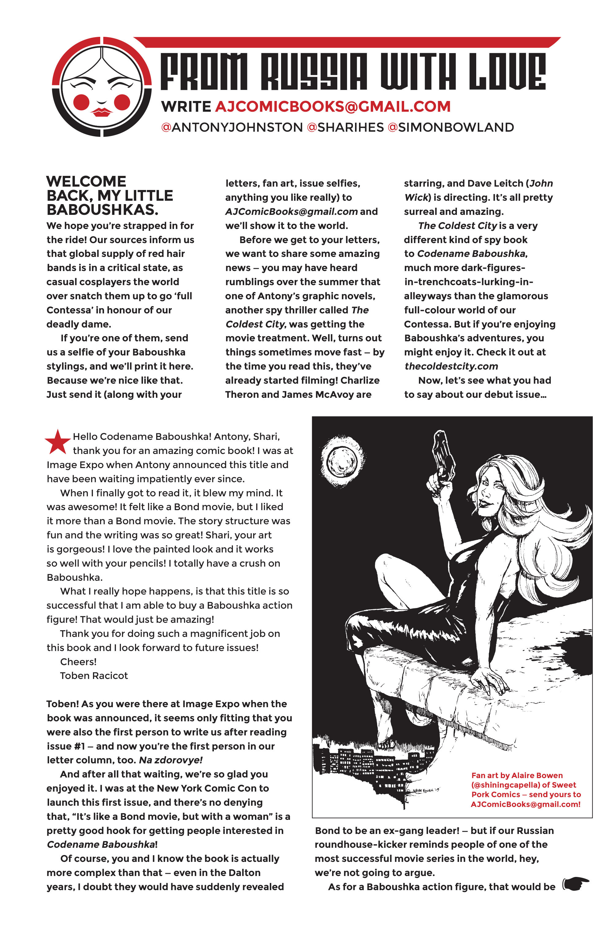Read online Codename Baboushka comic -  Issue #2 - 25