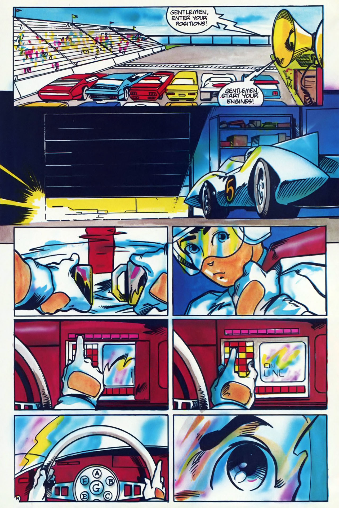 Read online Speed Racer (1987) comic -  Issue #1 - 16