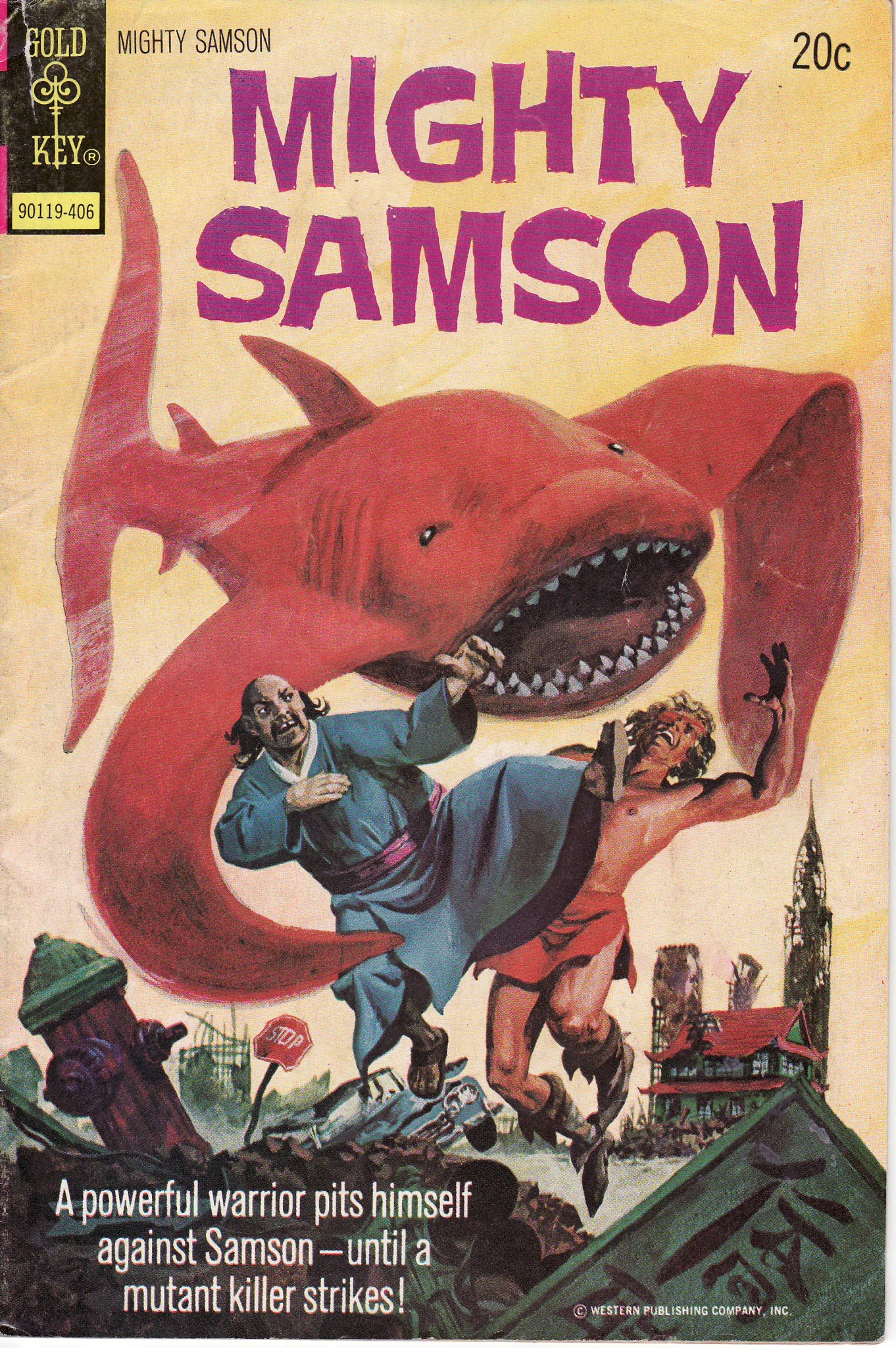 Read online Mighty Samson (1964) comic -  Issue #24 - 1