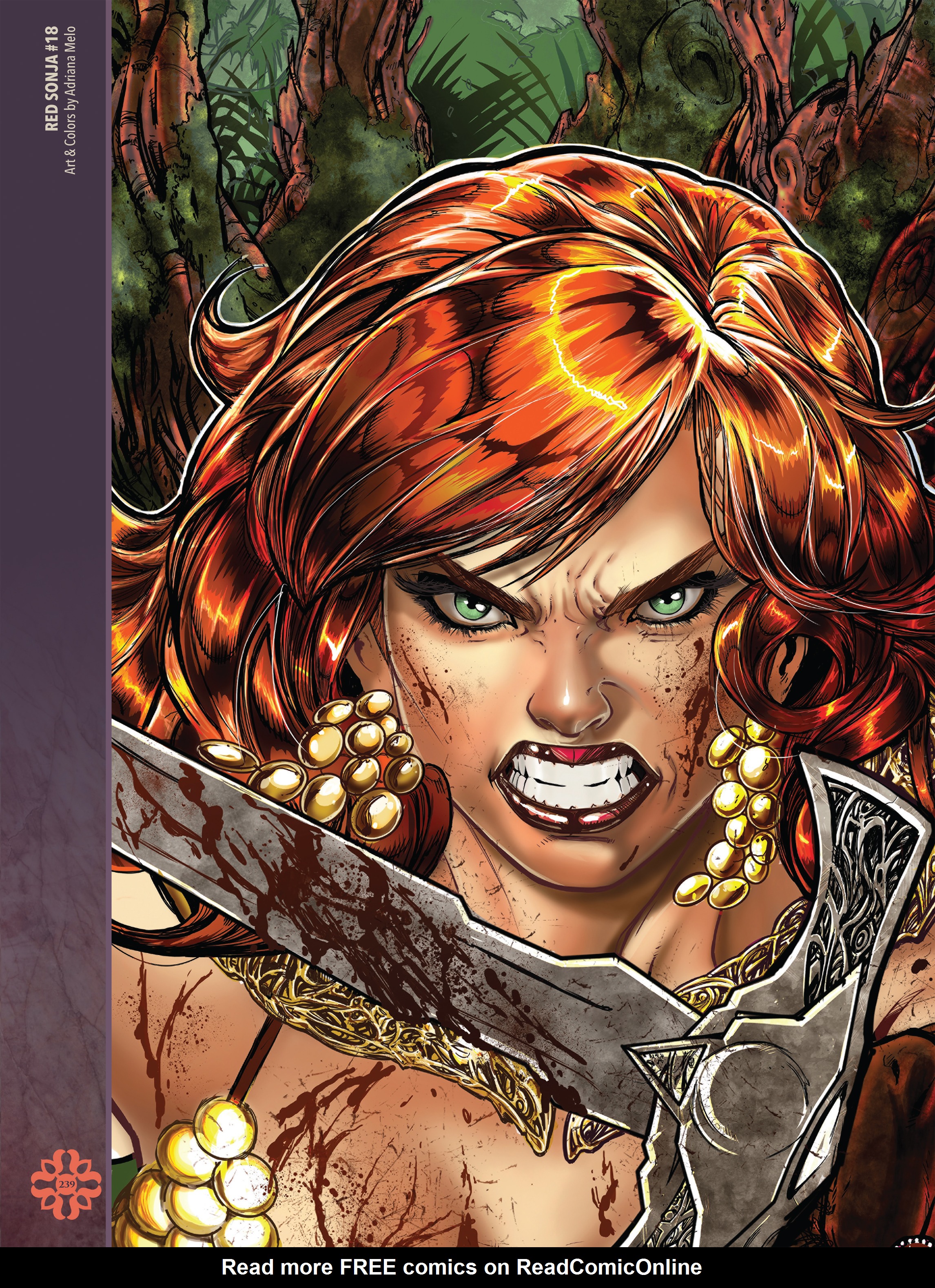 Read online The Art of Red Sonja comic -  Issue # TPB 2 (Part 3) - 40
