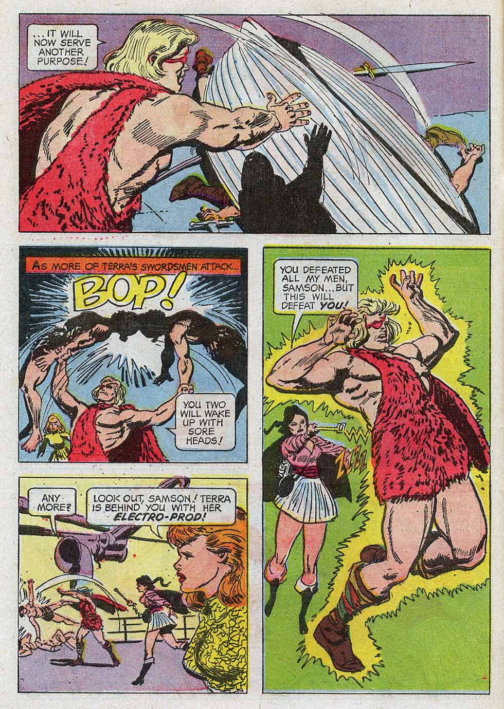 Read online Mighty Samson (1964) comic -  Issue #12 - 8