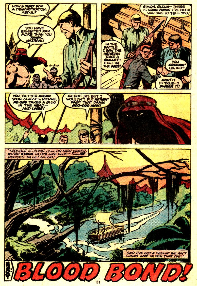 Read online Tarzan (1977) comic -  Issue #19 - 20