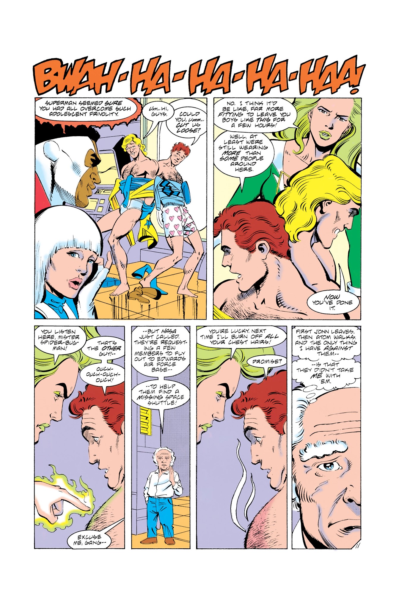 Read online Superman & The Justice League America comic -  Issue #1 - 197