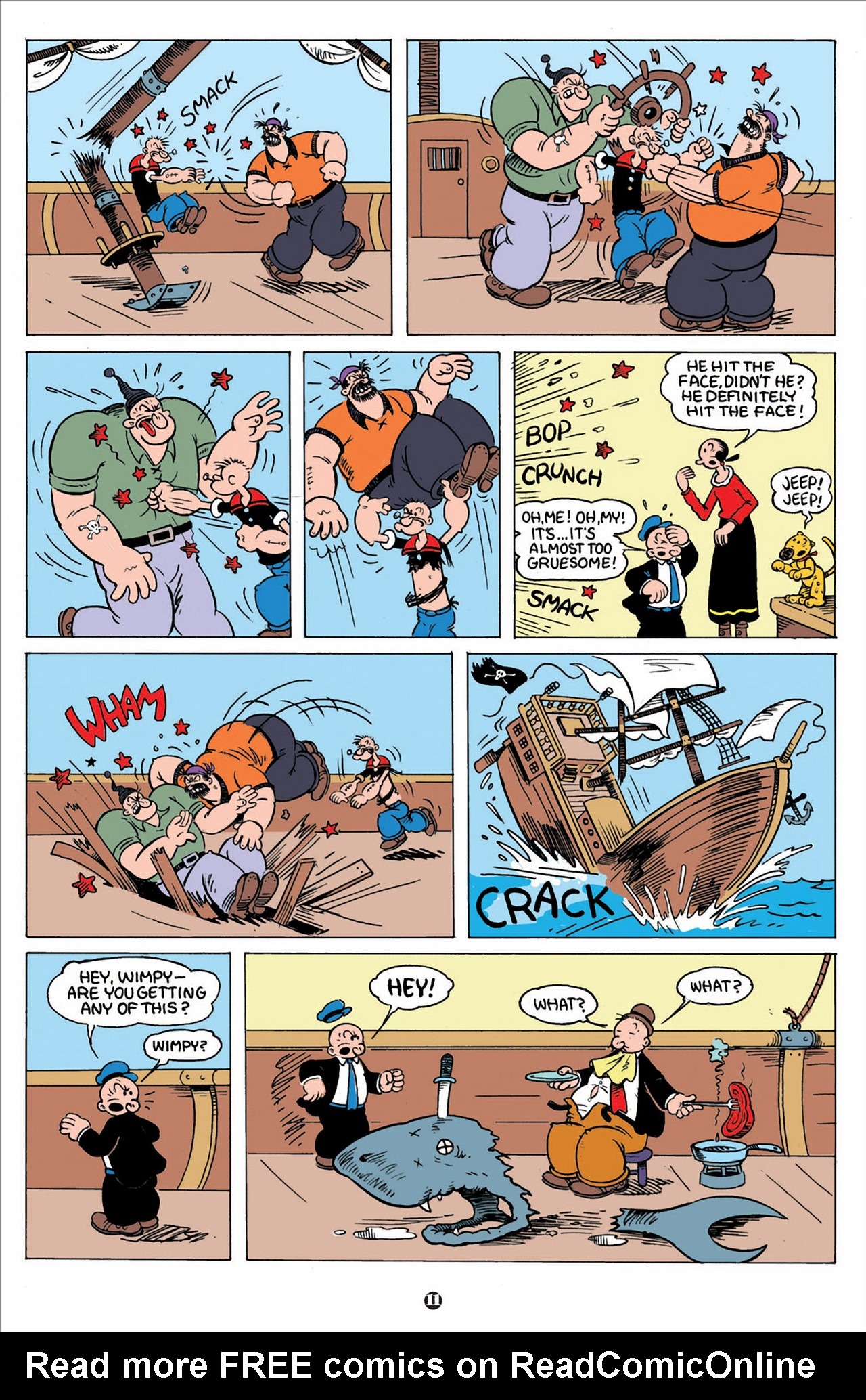 Read online Popeye (2012) comic -  Issue #1 - 13